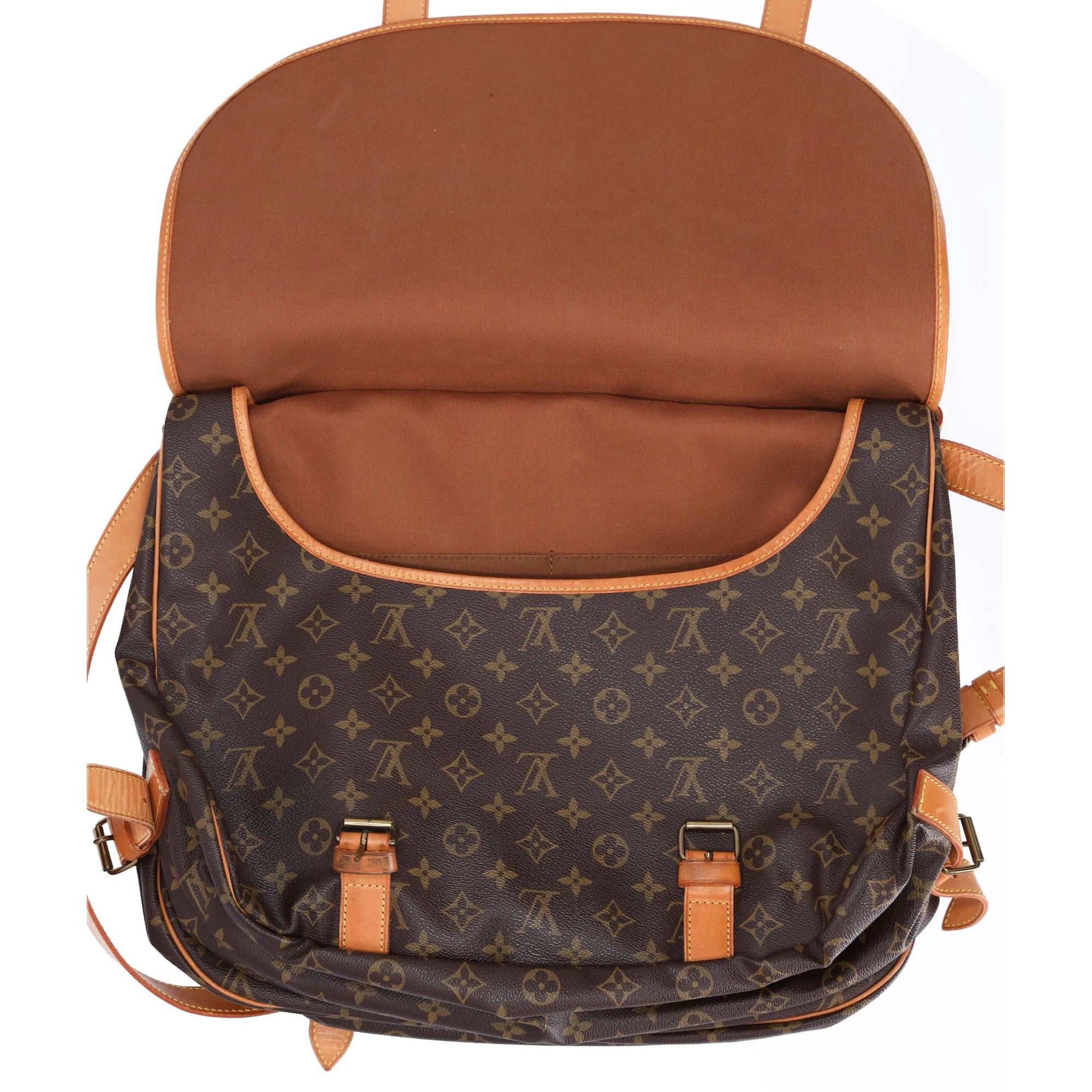 Louis Vuitton Saumur 43 Monogram Shoulder Bag M42252 Canvas sold by Gaby's Bags product image thumbnail 2