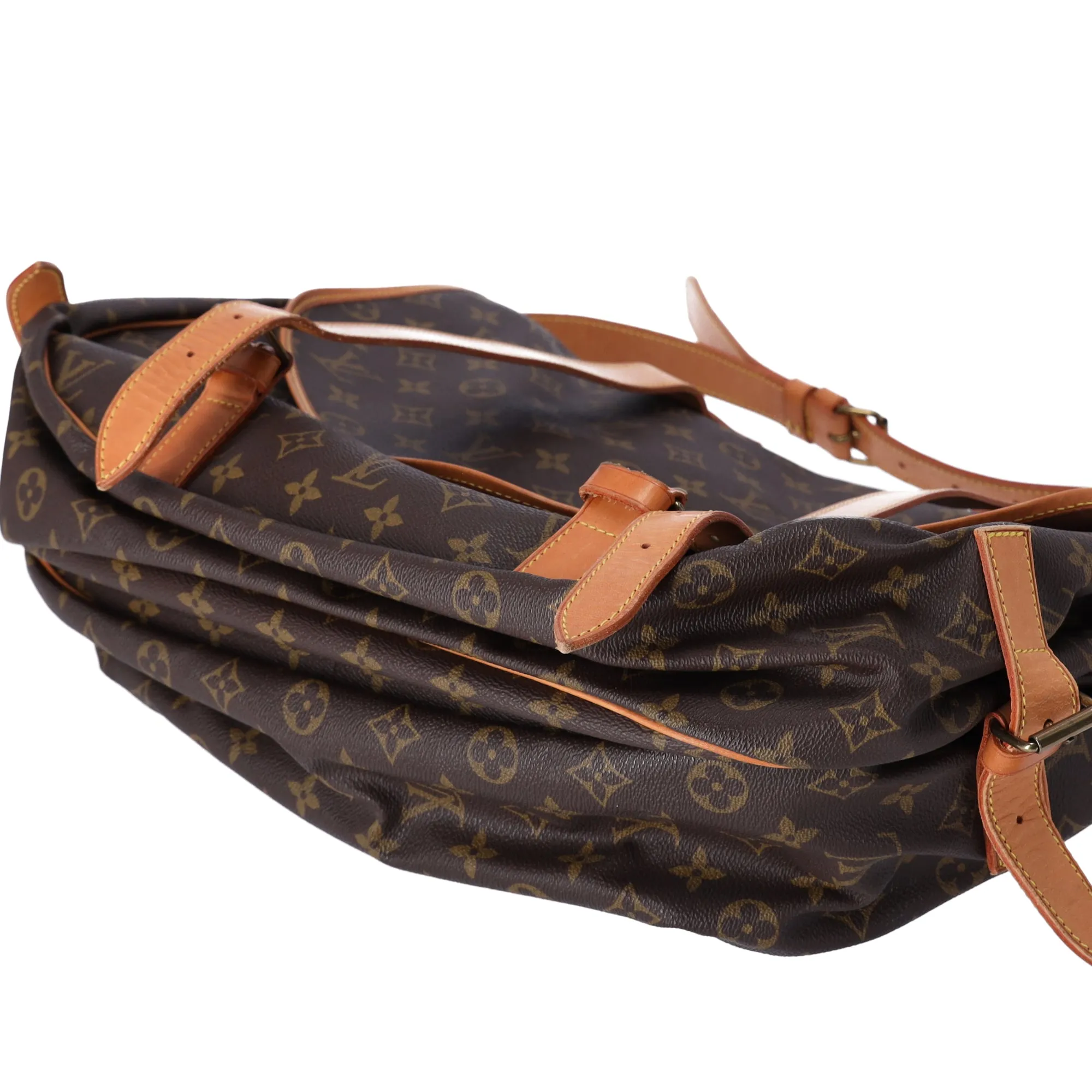 Louis Vuitton Saumur 43 Monogram Shoulder Bag M42252 Canvas sold by Gaby's Bags product image thumbnail 4
