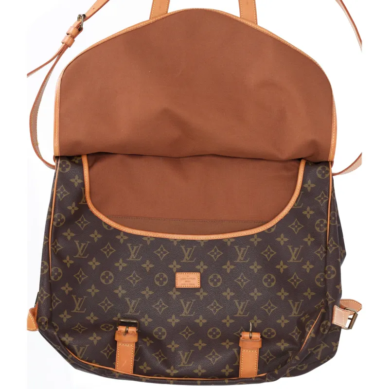 Louis Vuitton Saumur 43 Monogram Shoulder Bag M42252 Canvas sold by Gaby's Bags
