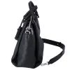 Louis Vuitton Haumea Mahina Handbag M55029 Black Leather sold by Gaby's Bags
