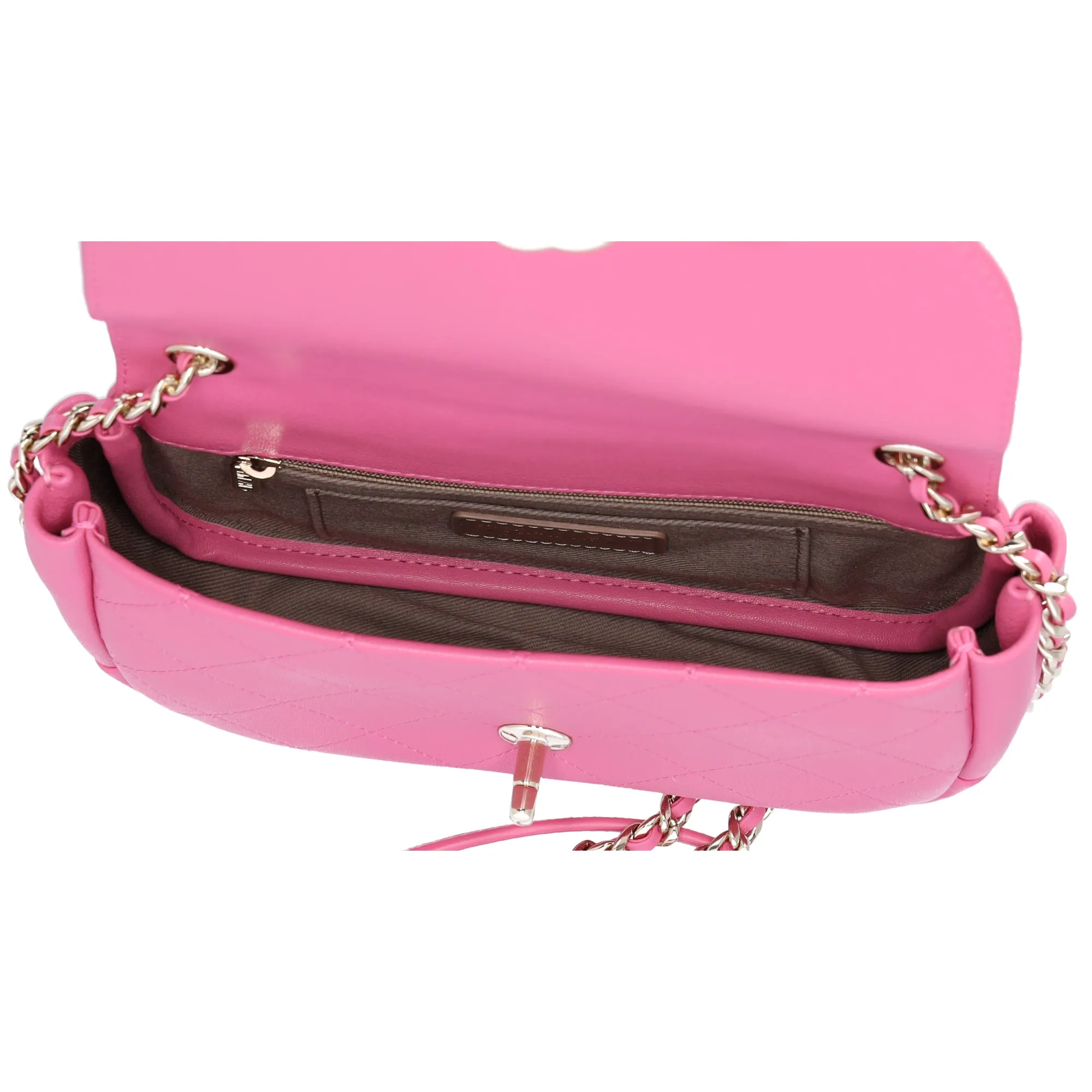 CHANEL Stitched CC Day Flap Bag Pink Lambskin sold by Gaby's Bags product image thumbnail 5