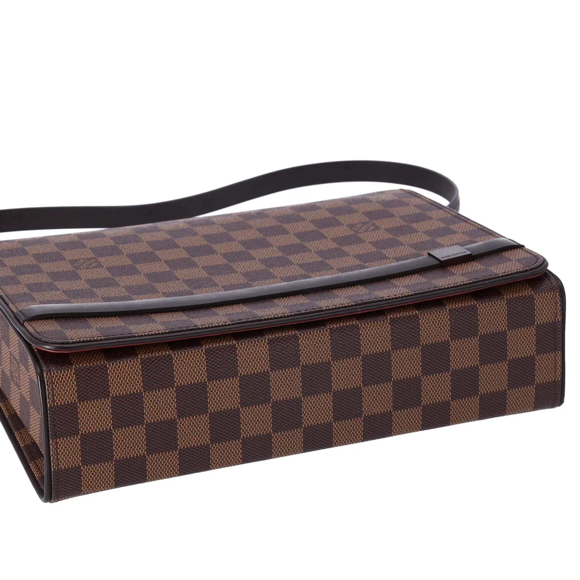 Louis Vuitton Tribeca Carre Damier Shoulder Bag N51161 Damier Ebene sold by Gaby's Bags product image thumbnail 5