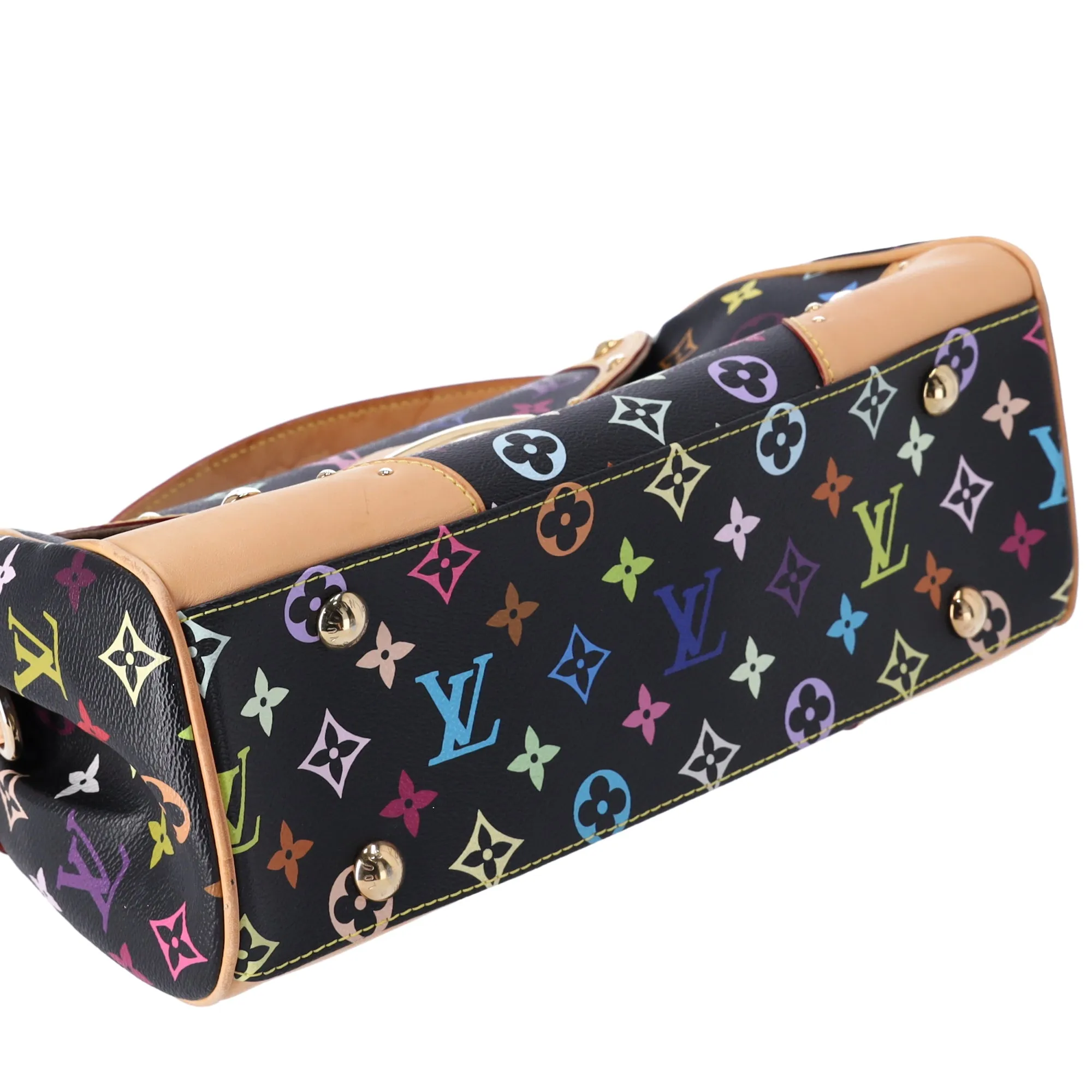 Louis Vuitton x Murakami Beverly MM Monogram Multicolor Shoulder Bag sold by Gaby's Bags product image thumbnail 4