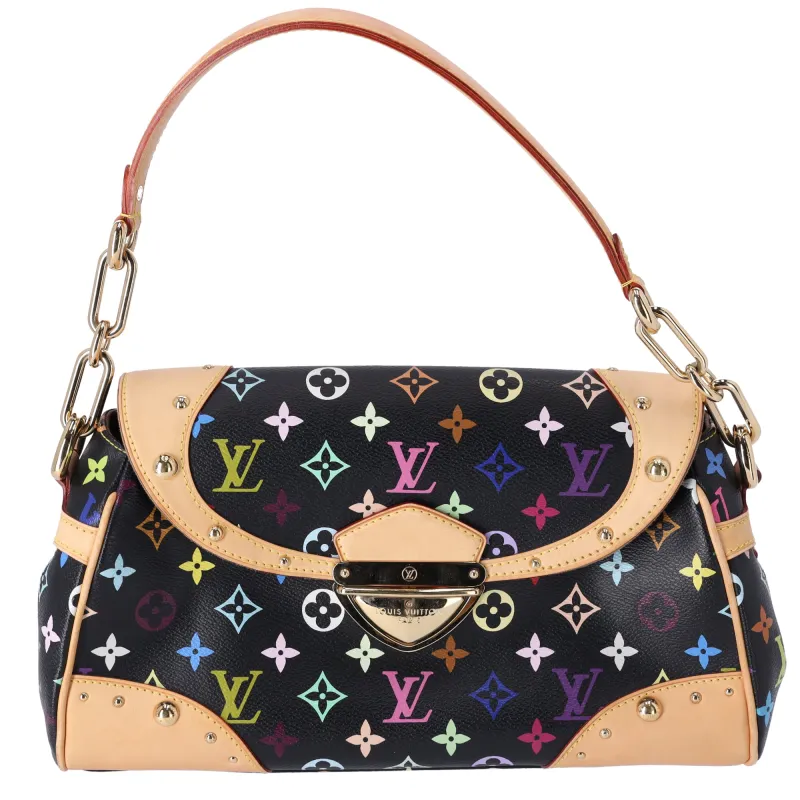 Louis Vuitton x Murakami Beverly MM Monogram Multicolor Shoulder Bag sold by Gaby's Bags