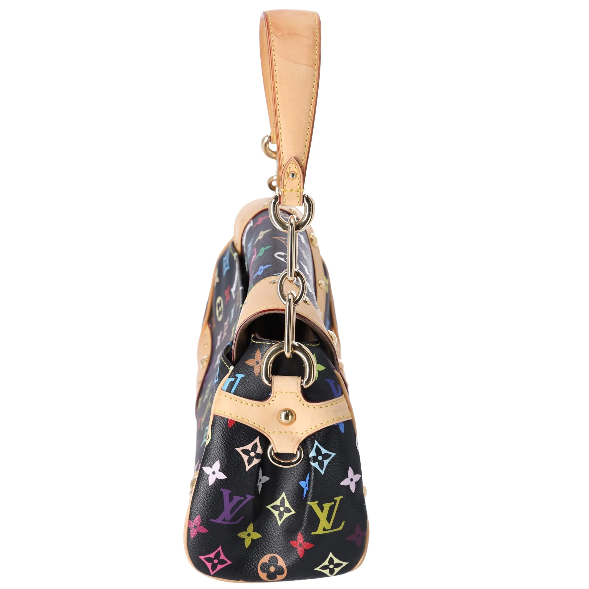 Louis Vuitton x Murakami Beverly MM Monogram Multicolor Shoulder Bag sold by Gaby's Bags product image thumbnail 2