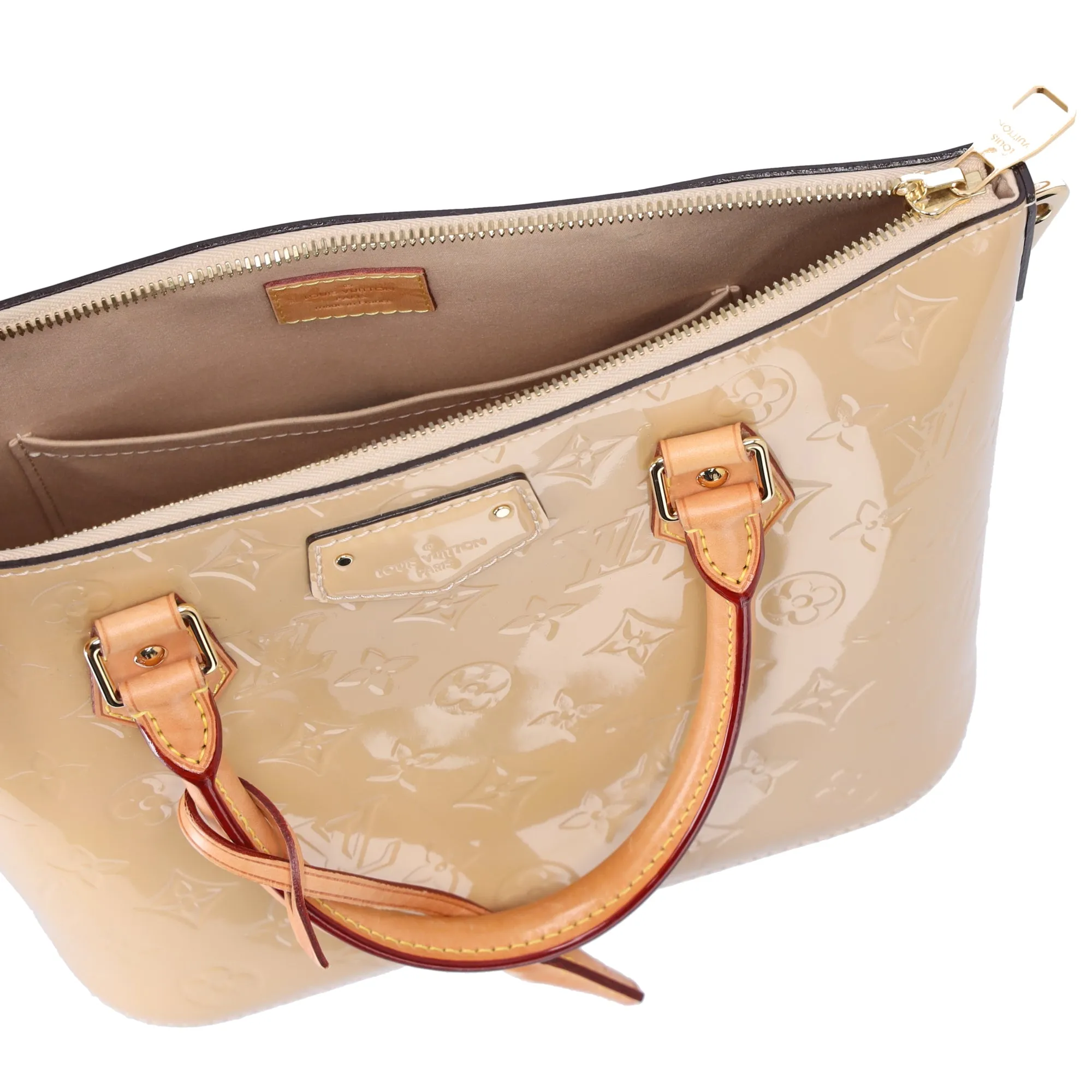 Louis Vuitton Montebello PM Monogram Vernis Handbag M90167 Dune sold by Gaby's Bags product image thumbnail 5