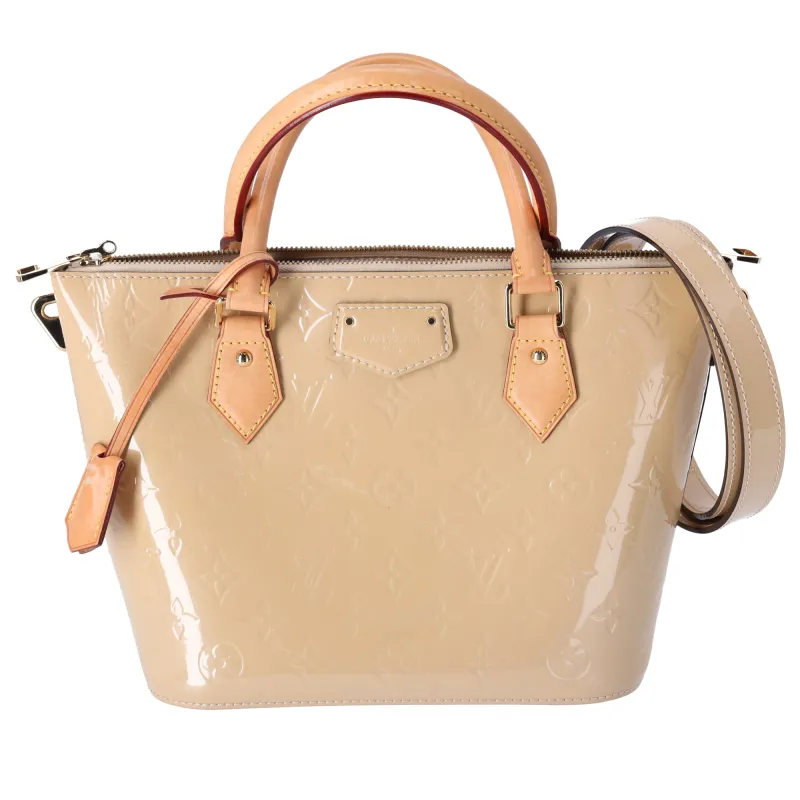 Louis Vuitton Montebello PM Monogram Vernis Handbag M90167 Dune sold by Gaby's Bags