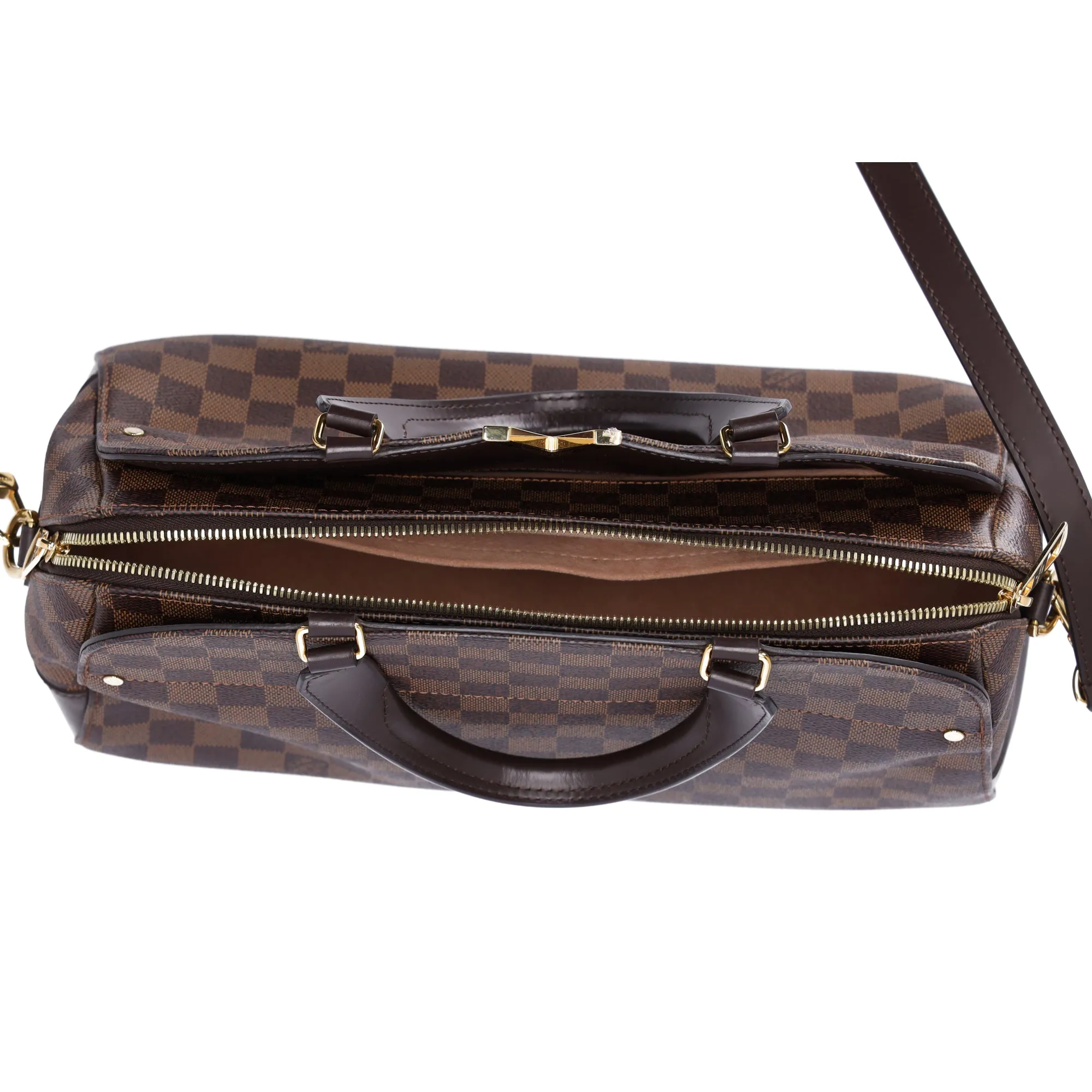 Louis Vuitton Kensington Bowling Handbag N41505 Ebene Damier sold by Gaby's Bags product image thumbnail 3