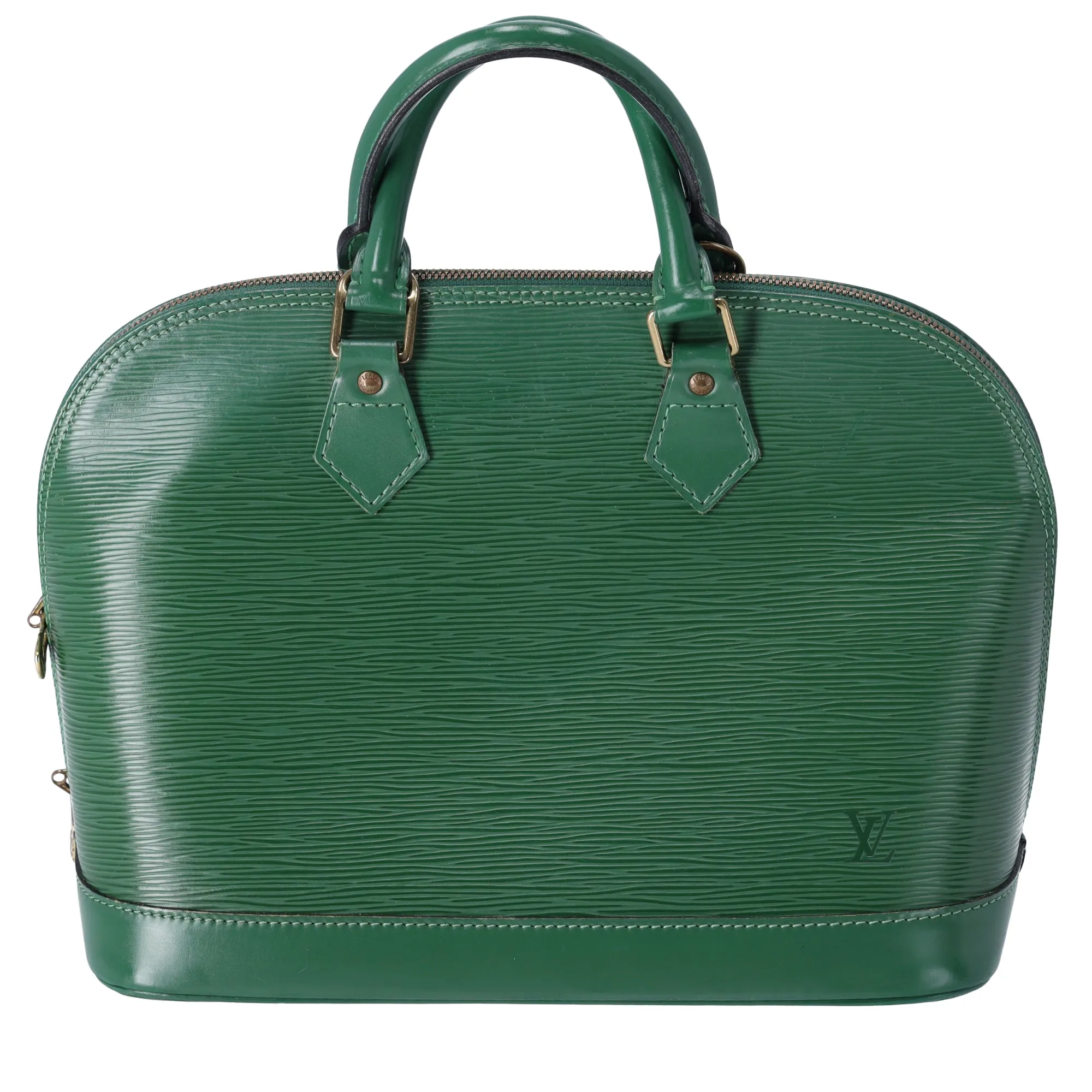 Louis Vuitton Alma Epi Handbag M52144 Borneo Green Leather sold by Gaby's Bags