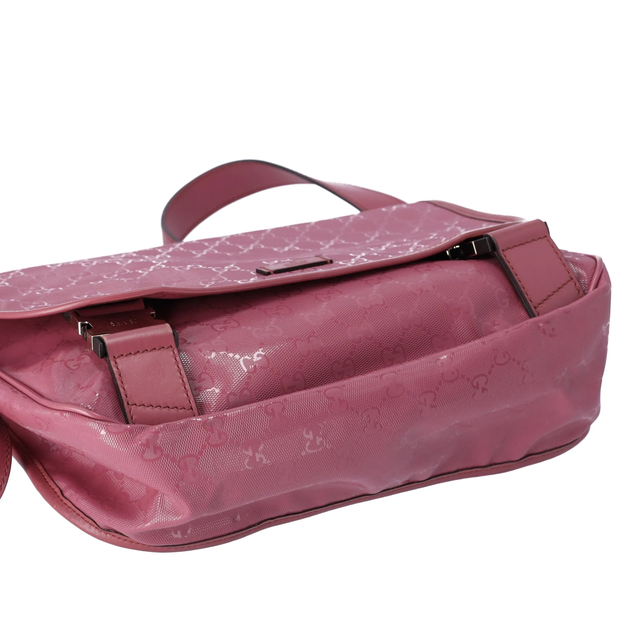 GUCCI Imprime Shoulder Bag 201732 Pink PVC Leather sold by Gaby's Bags product image thumbnail 5