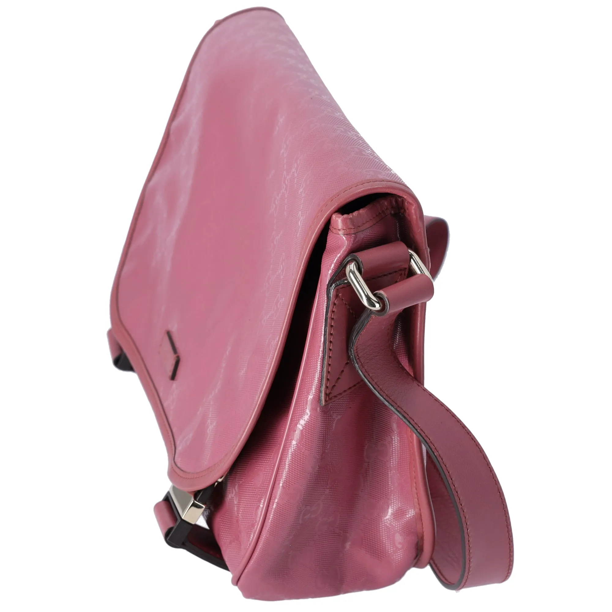 GUCCI Imprime Shoulder Bag 201732 Pink PVC Leather sold by Gaby's Bags product image thumbnail 2