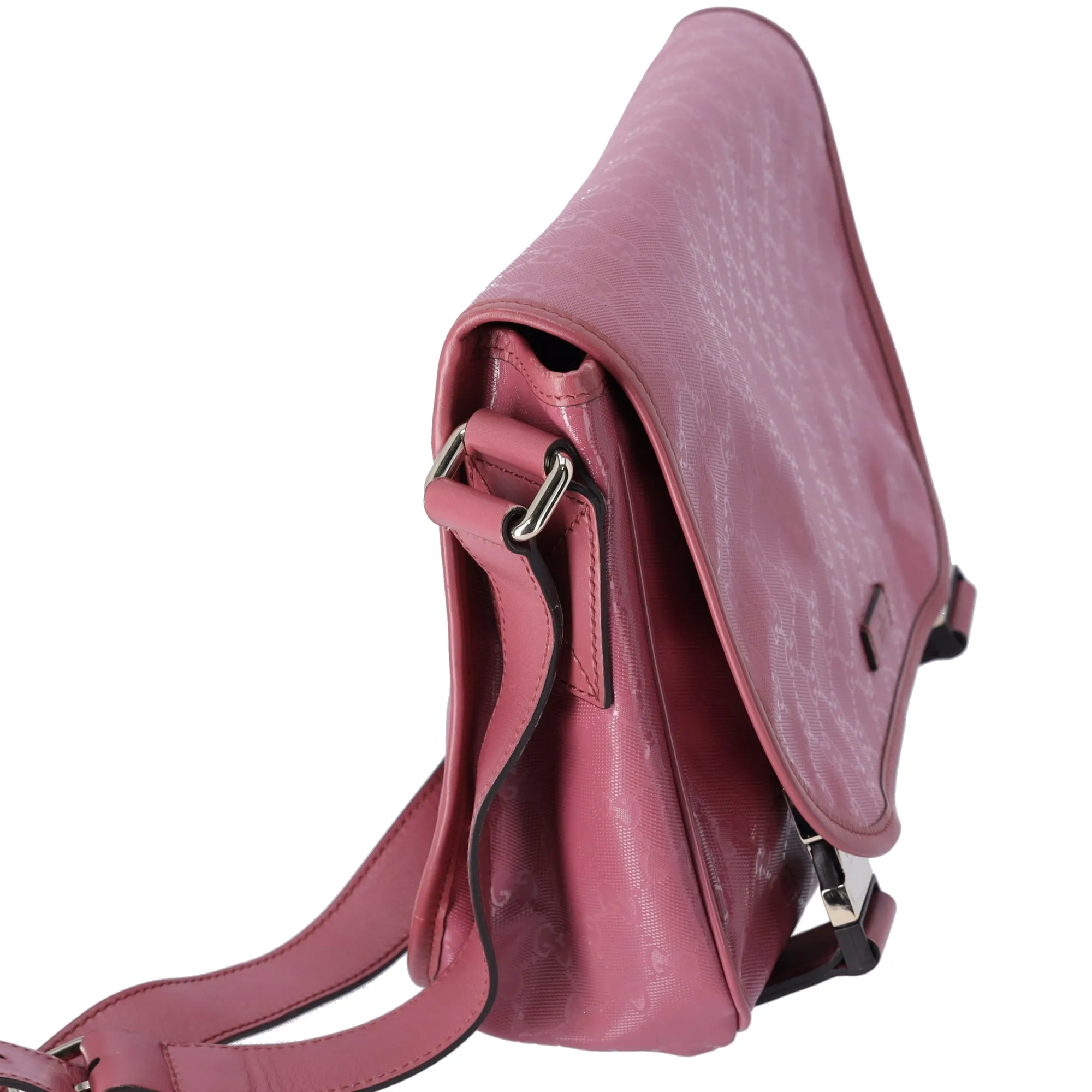 GUCCI Imprime Shoulder Bag 201732 Pink PVC Leather sold by Gaby's Bags product image thumbnail 4
