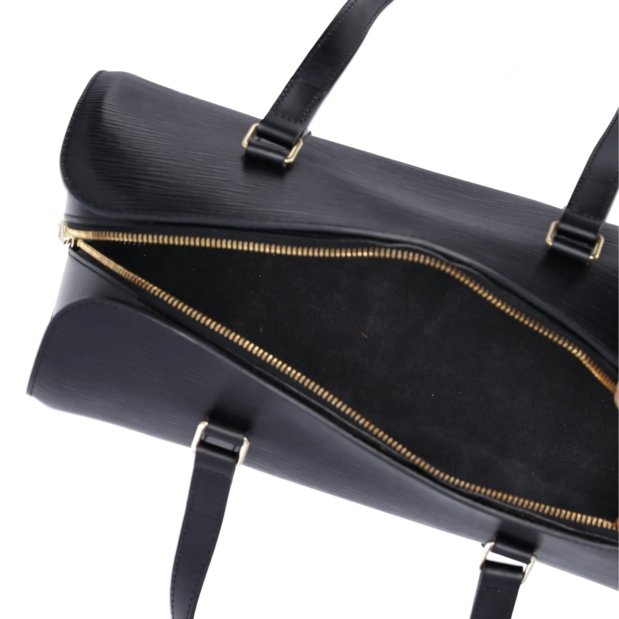 Louis Vuitton Soufflot Epi Handbag M52222 Black Leather sold by Gaby's Bags product image thumbnail 5