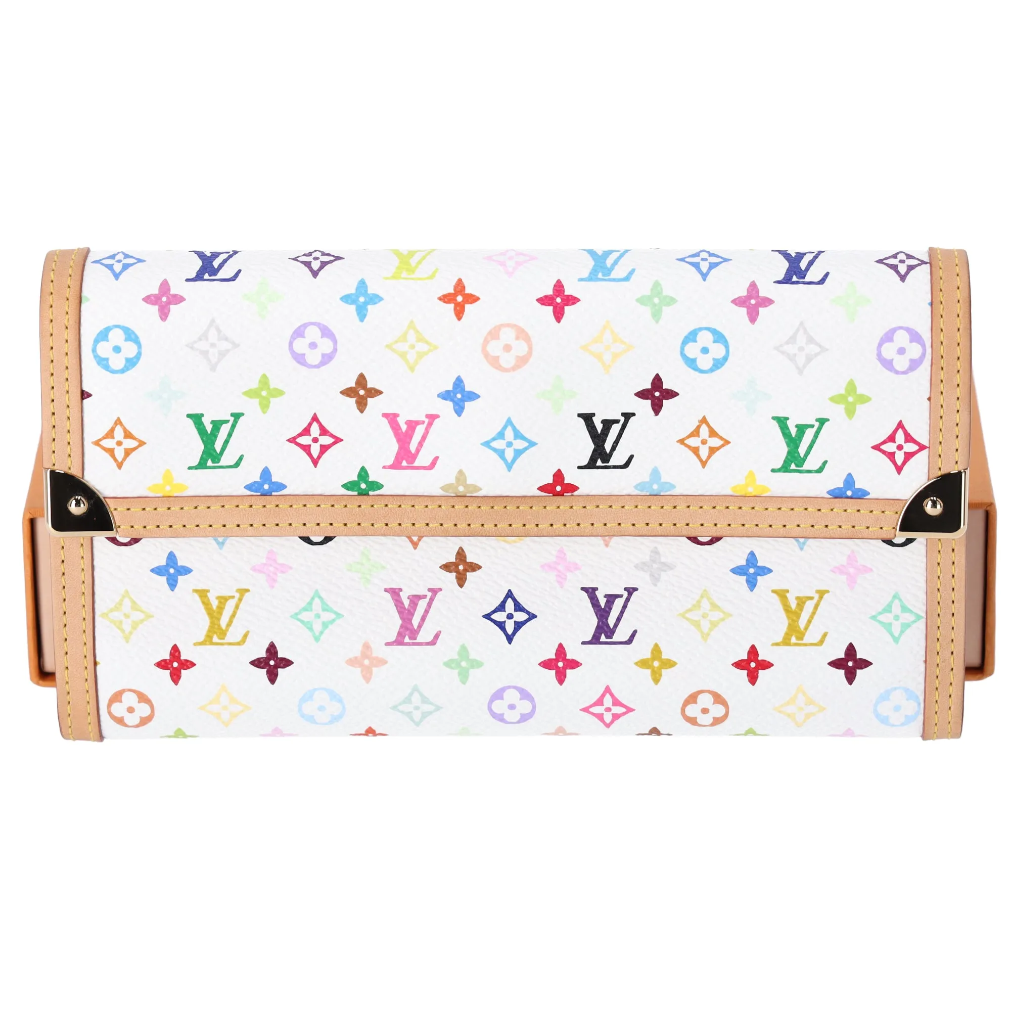 Louis Vuitton x Murakami Porte Tresor International Monogram Multicolor Wallet sold by Gaby's Bags