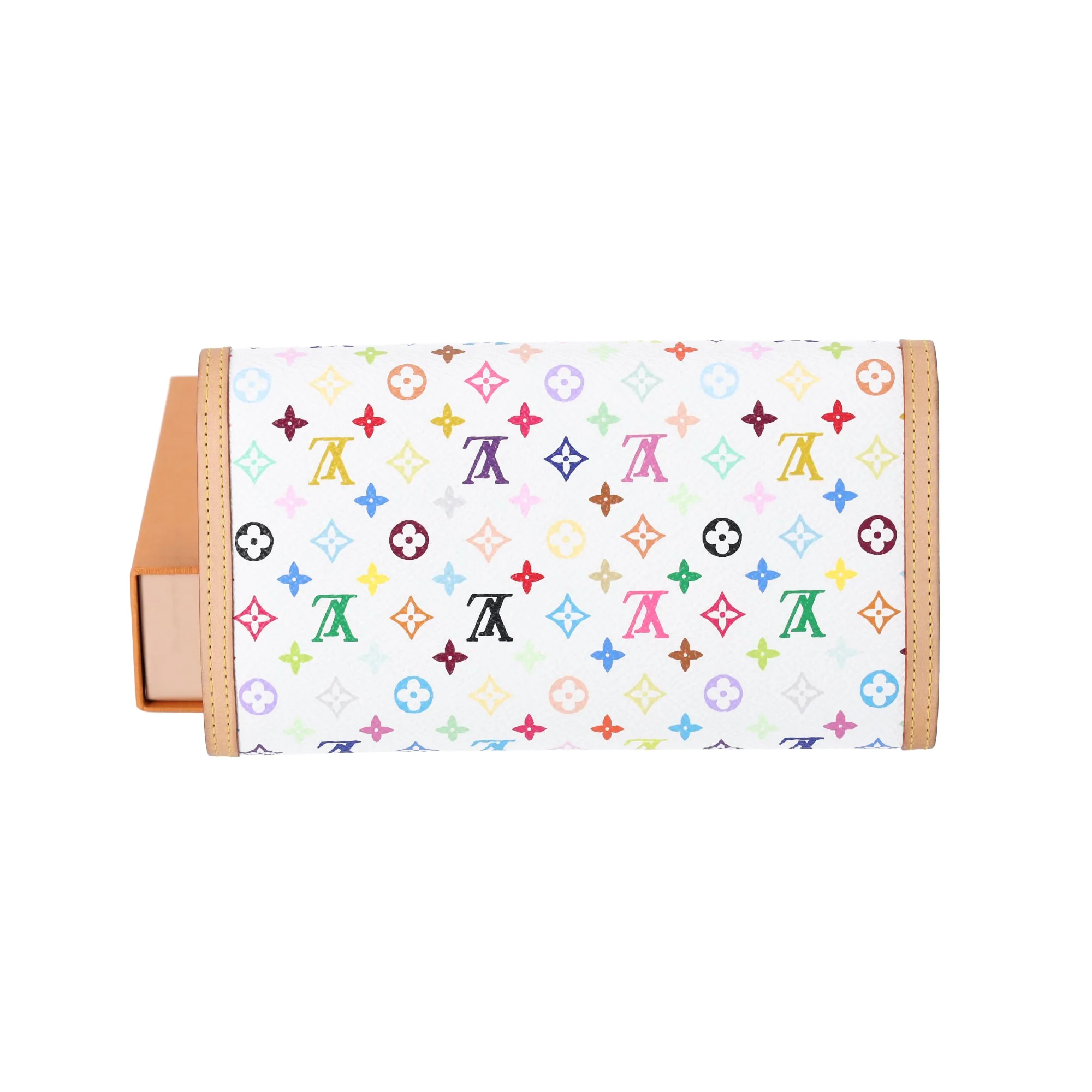 Louis Vuitton x Murakami Porte Tresor International Monogram Multicolor Wallet sold by Gaby's Bags product image thumbnail 2