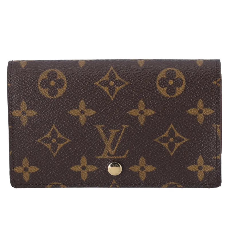 Louis Vuitton Porte Monnaie Tresor Monogram Bifold Wallet M61730 sold by Gaby's Bags