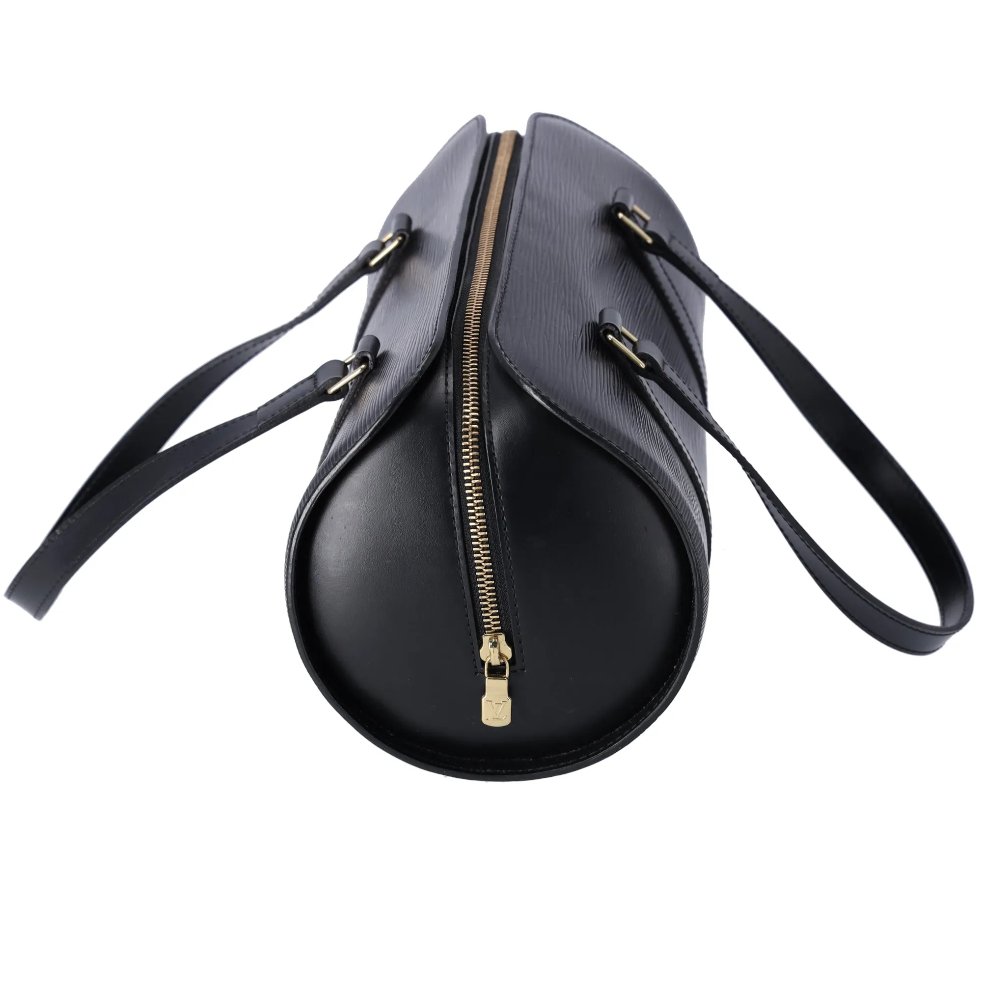 Louis Vuitton Soufflot Epi Handbag M52222 Black Leather sold by Gaby's Bags product image thumbnail 4