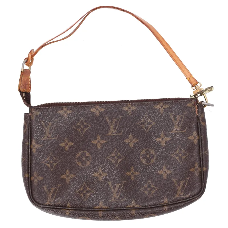 Louis Vuitton Pochette Accessoires Monogram Handbag M51980 Canvas sold by Gaby's Bags