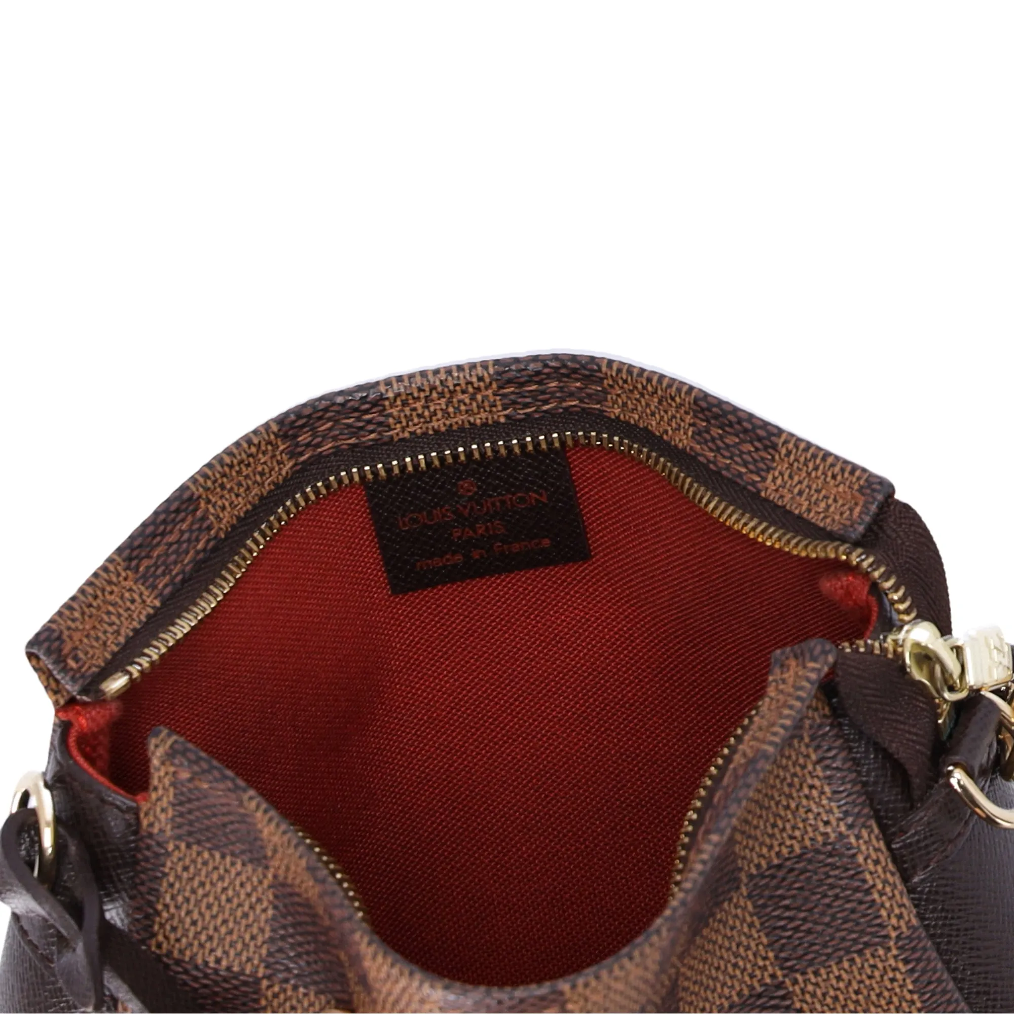 Louis Vuitton Trousse Makeup Pouch Handbag N51982 Ebene Damier Canvas sold by Gaby's Bags product image thumbnail 4