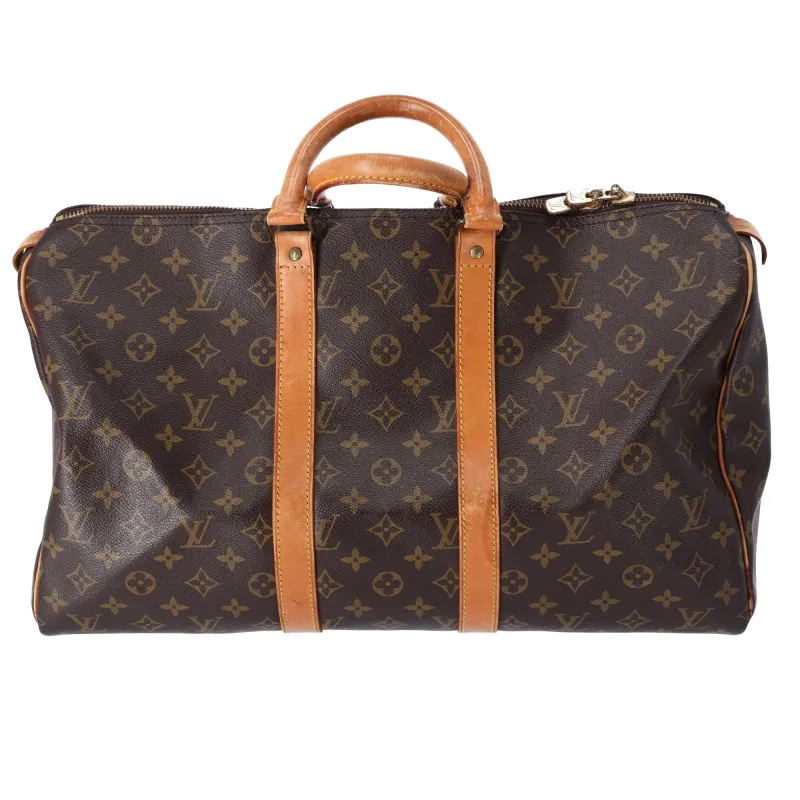 Louis Vuitton Keepall 45 Monogram Boston Bag M41428 Canvas sold by Gaby's Bags