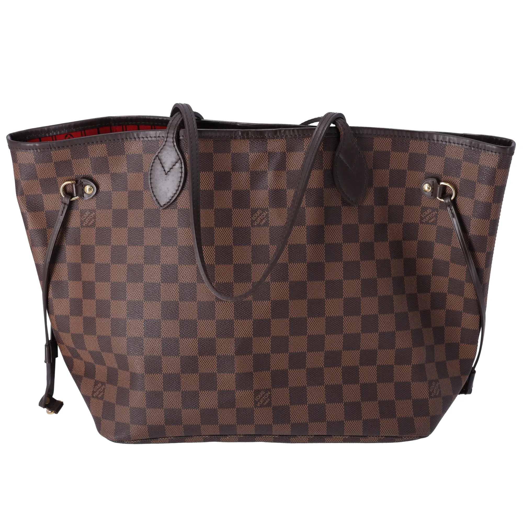 Louis Vuitton Neverfull MM Damier Ebene Tote Bag N51105 sold by Gaby's Bags