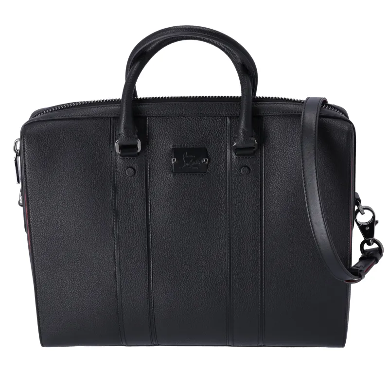 Christian Louboutin Business Bag 3185128 Black Leather sold by Gaby's Bags