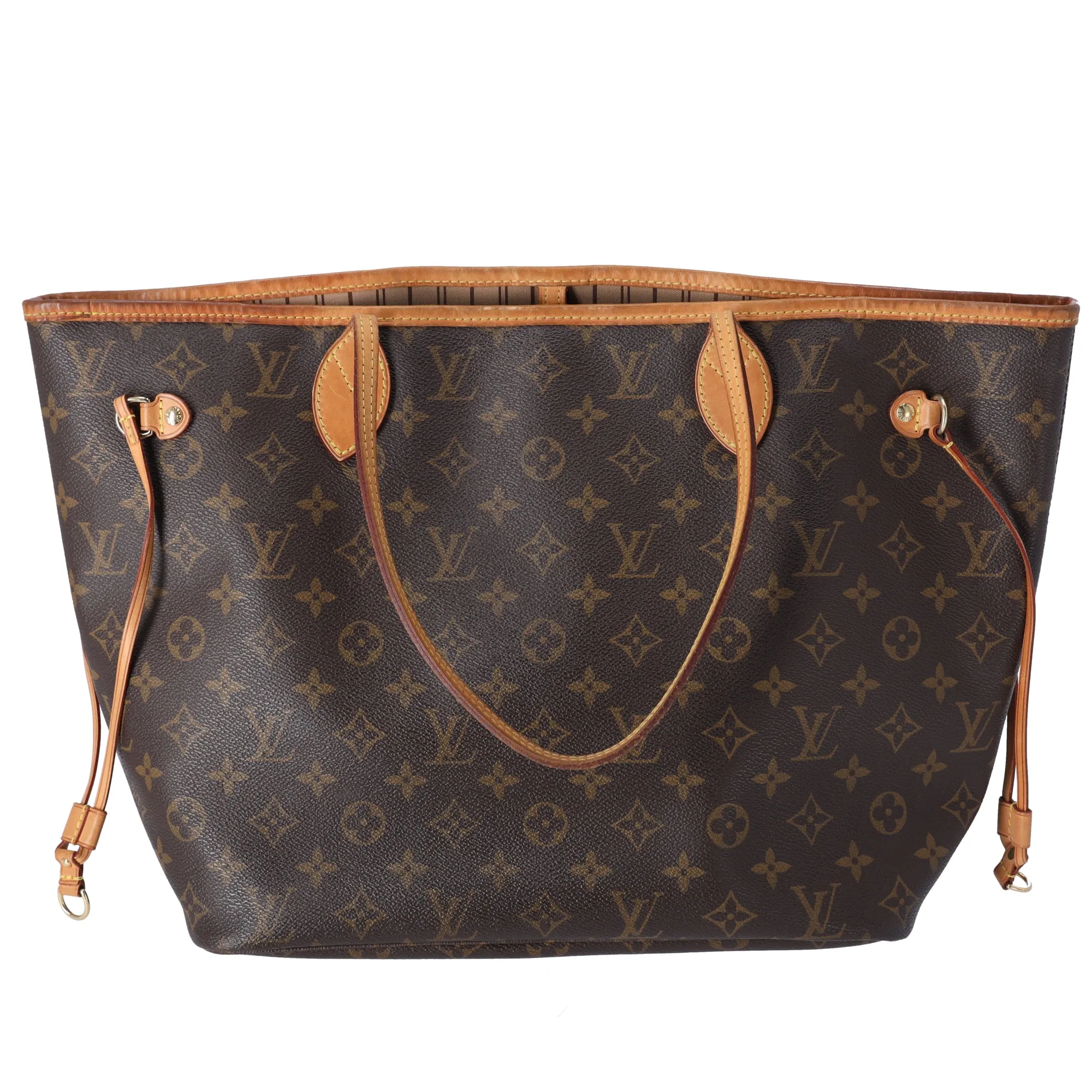 Louis Vuitton Neverfull MM Monogram Tote Bag M40156 Canvas sold by Gaby's Bags
