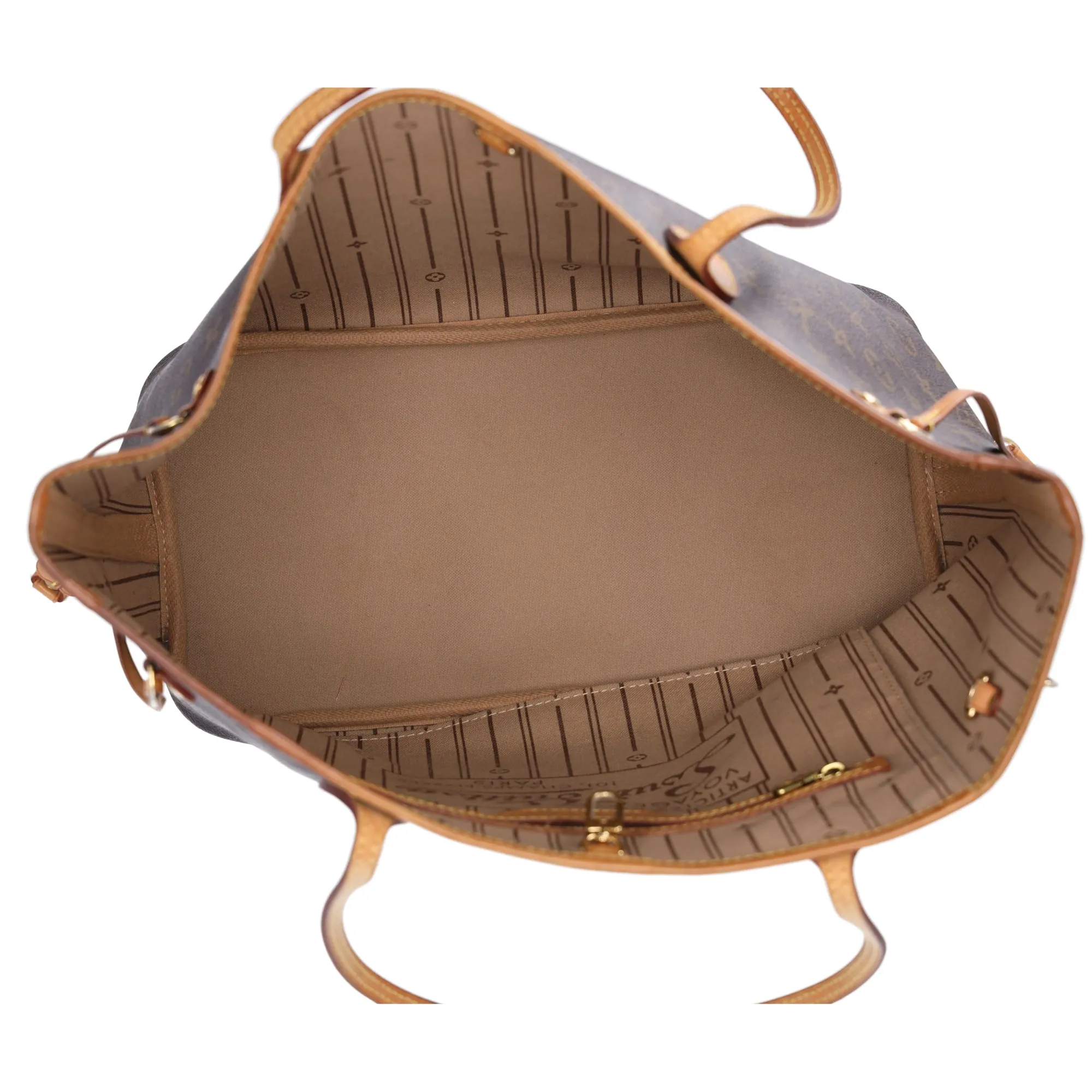 Louis Vuitton Neverfull MM Monogram Tote Bag M40156 Canvas sold by Gaby's Bags product image thumbnail 5