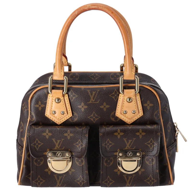 Louis Vuitton Manhattan PM Monogram Handbag M40026 Canvas sold by Gaby's Bags