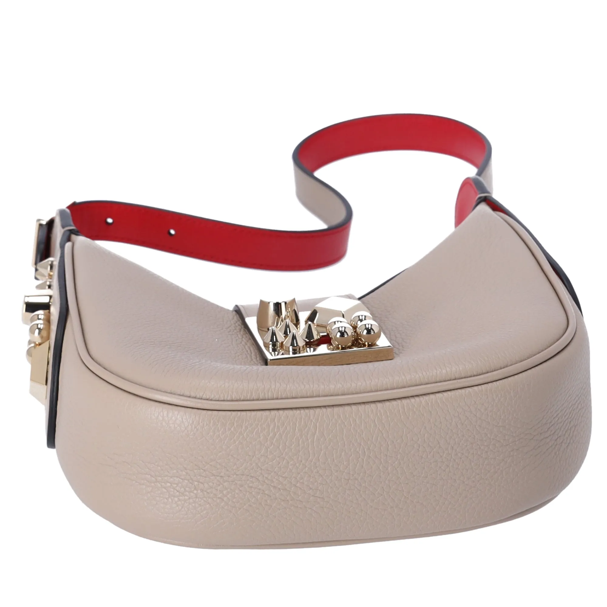 Christian Louboutin Mini Carasky Shoulder Bag Feve Grained Calfskin sold by Gaby's Bags product image thumbnail 5