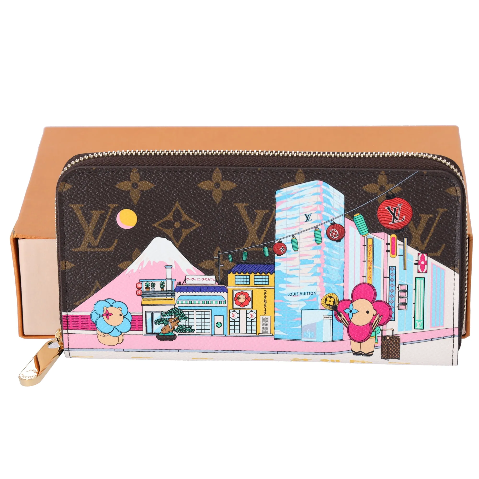 Louis Vuitton Zippy Wallet Vivienne Long Wallet M81630 Japan Edition sold by Gaby's Bags