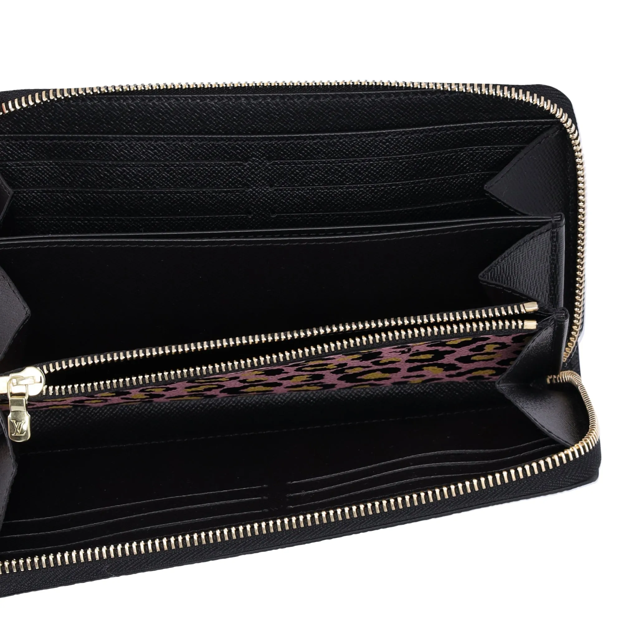Louis Vuitton Zippy Wallet Wild at Heart Giant Monogram M80683 Black sold by Gaby's Bags product image thumbnail 5