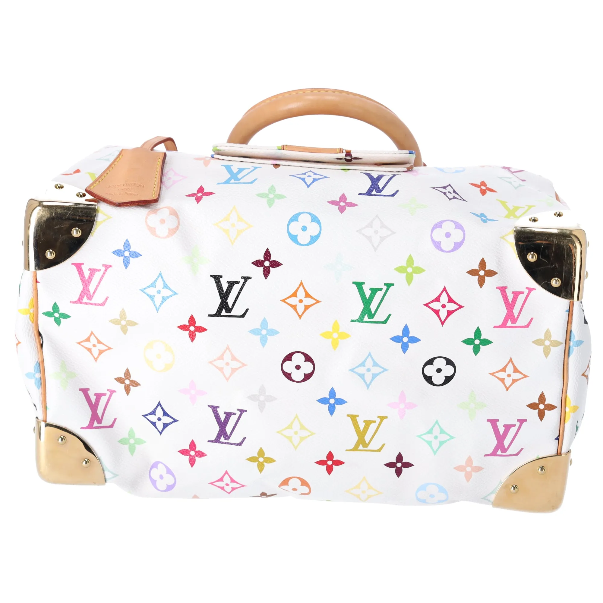 Louis Vuitton x Murakami Speedy 30 Monogram Multicolor Handbag M92643 sold by Gaby's Bags product image thumbnail 4