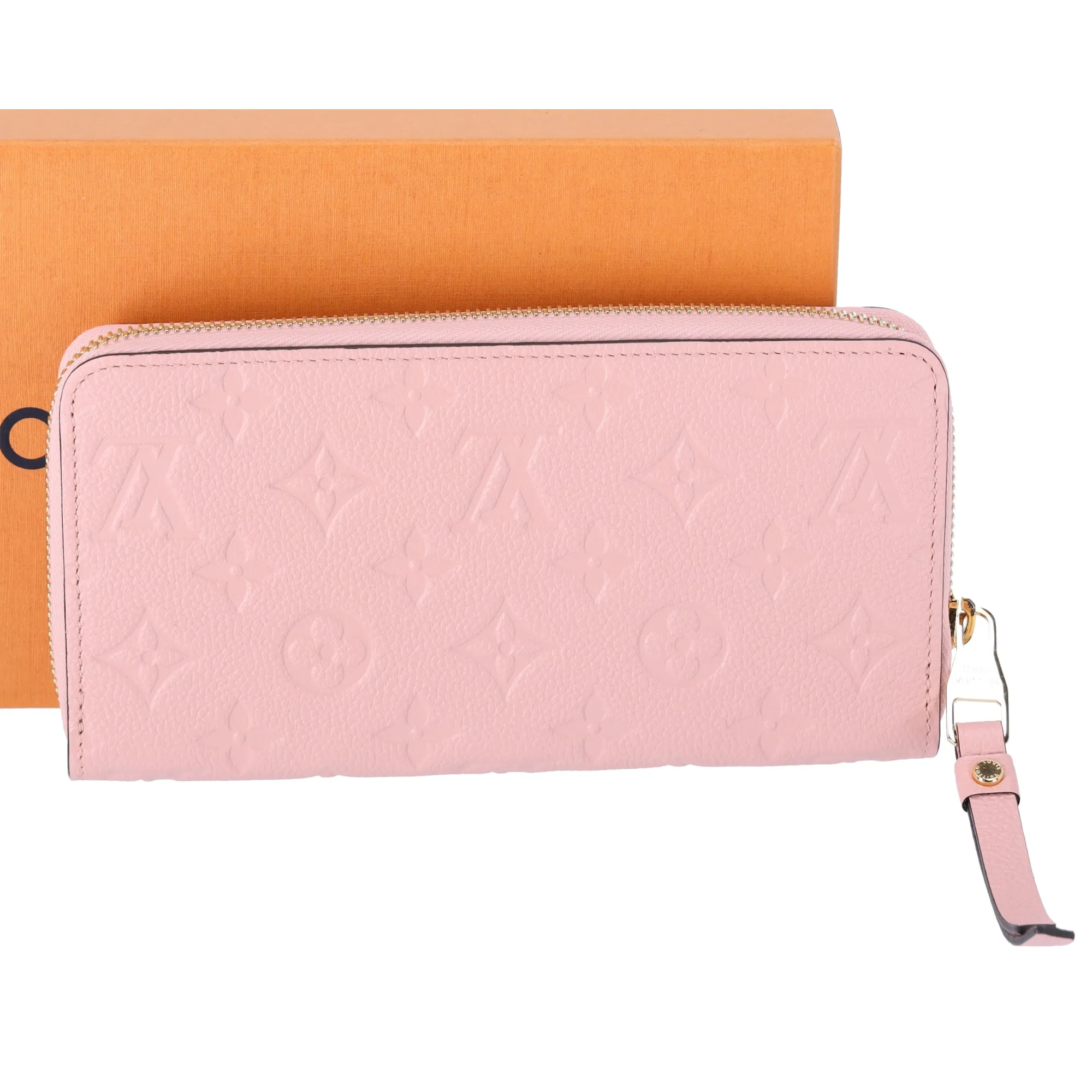 Louis Vuitton Zippy Wallet Monogram Empreinte Long Wallet M64090 Rose Poudre sold by Gaby's Bags product image thumbnail 2