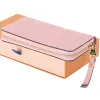 Louis Vuitton Zippy Wallet Monogram Empreinte Long Wallet M64090 Rose Poudre sold by Gaby's Bags