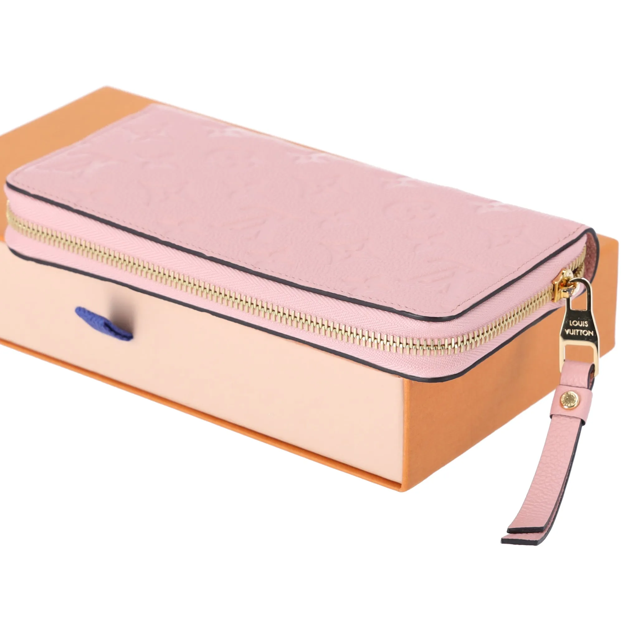 Louis Vuitton Zippy Wallet Monogram Empreinte Long Wallet M64090 Rose Poudre sold by Gaby's Bags product image thumbnail 3