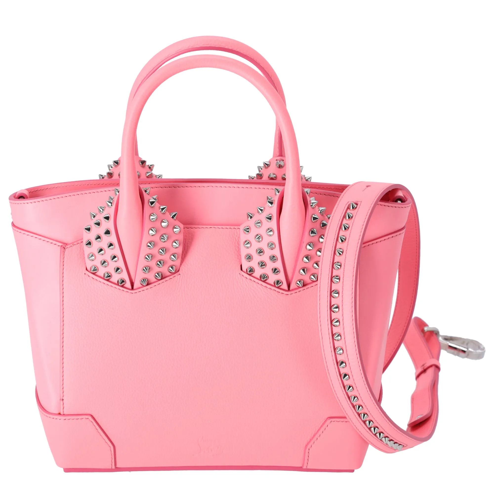 Christian Louboutin Small Eloise Satchel Spiked Leather Pink sold by Gaby's Bags product image thumbnail 2
