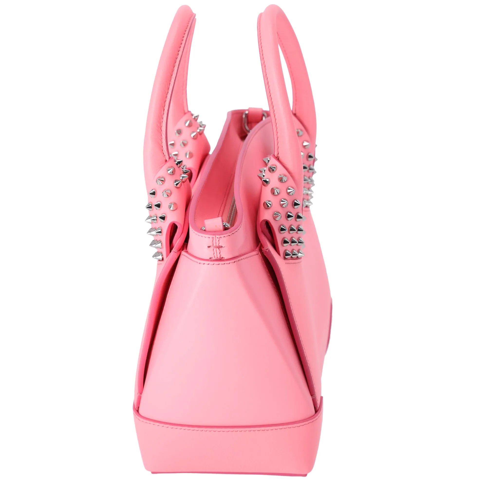 Christian Louboutin Small Eloise Satchel Spiked Leather Pink sold by Gaby's Bags product image thumbnail 3
