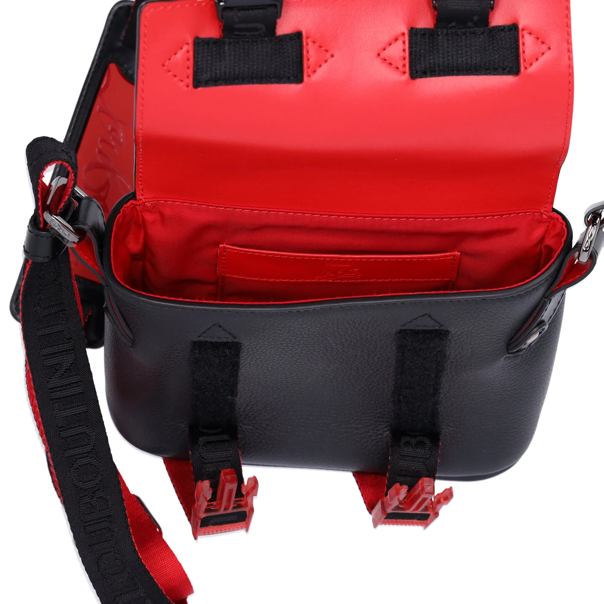 Christian Louboutin Loubiclic Mini Messenger Bag Spiked Leather sold by Gaby's Bags product image thumbnail 4