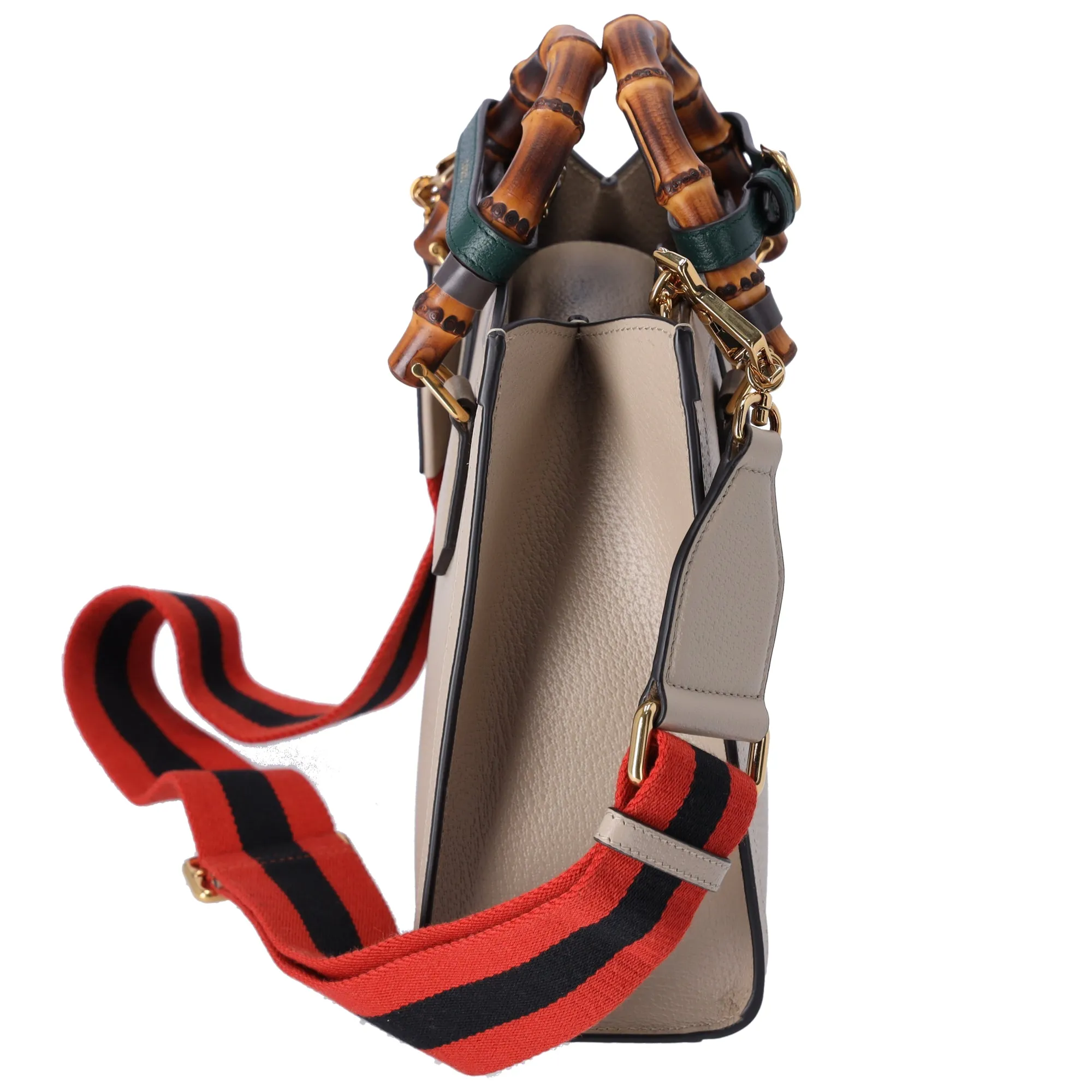 GUCCI Diana Small Tote Bag Bamboo Tote Bag 702721 Beige Leather sold by Gaby's Bags product image thumbnail 2