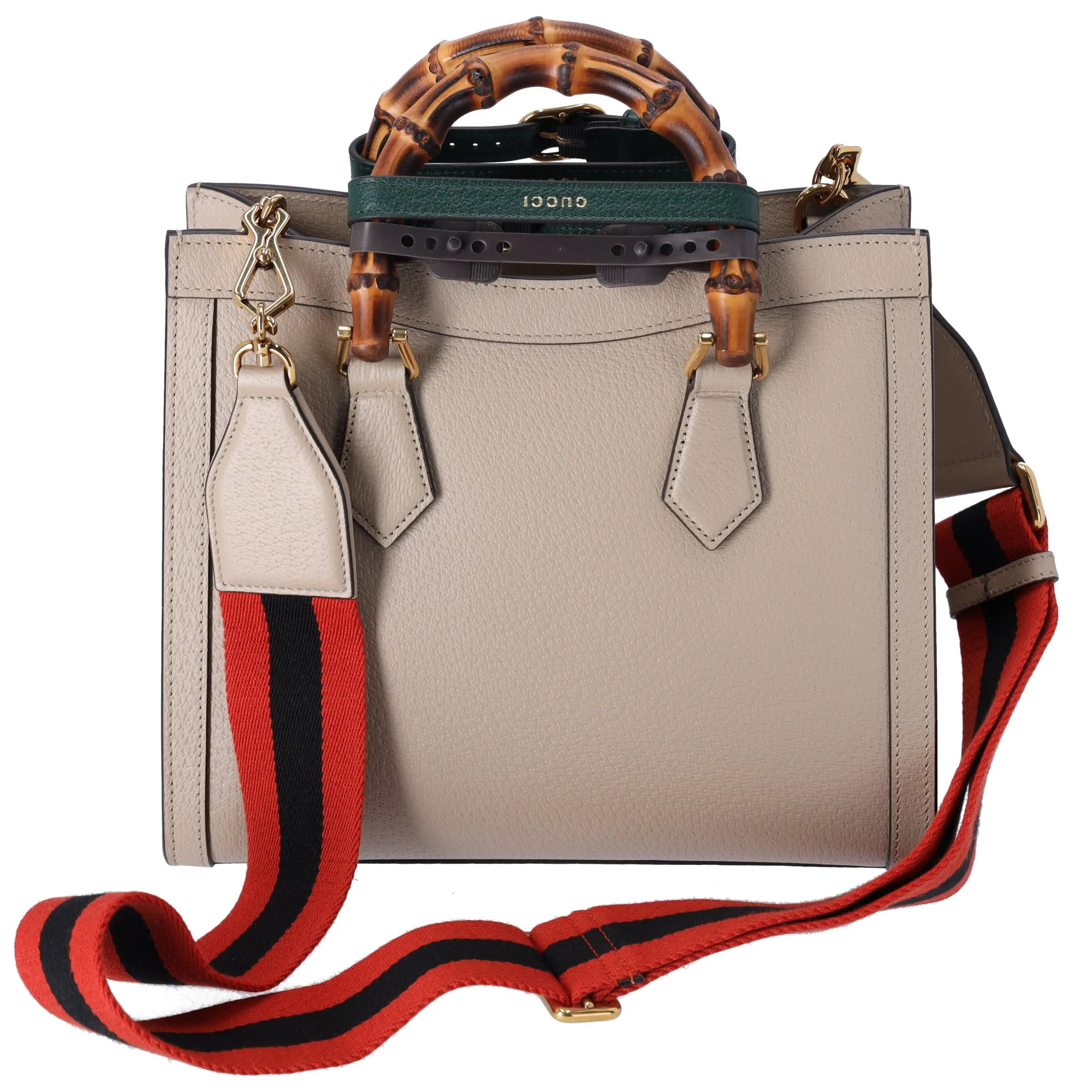 GUCCI Diana Small Tote Bag Bamboo Tote Bag 702721 Beige Leather sold by Gaby's Bags product image thumbnail 3