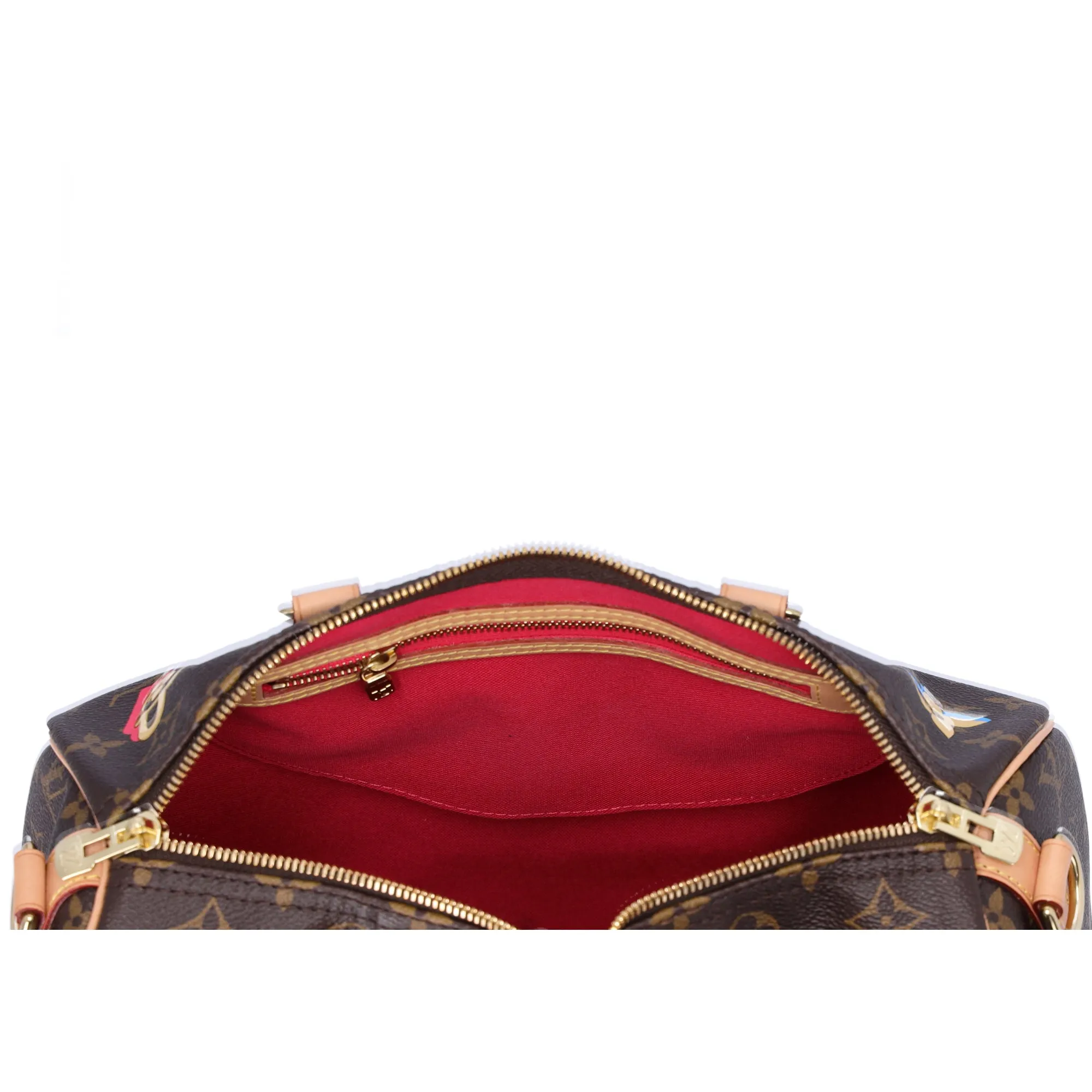 Louis Vuitton Speedy Bandouliere 30 Monogram Love Lock Handbag M44365 sold by Gaby's Bags product image thumbnail 5