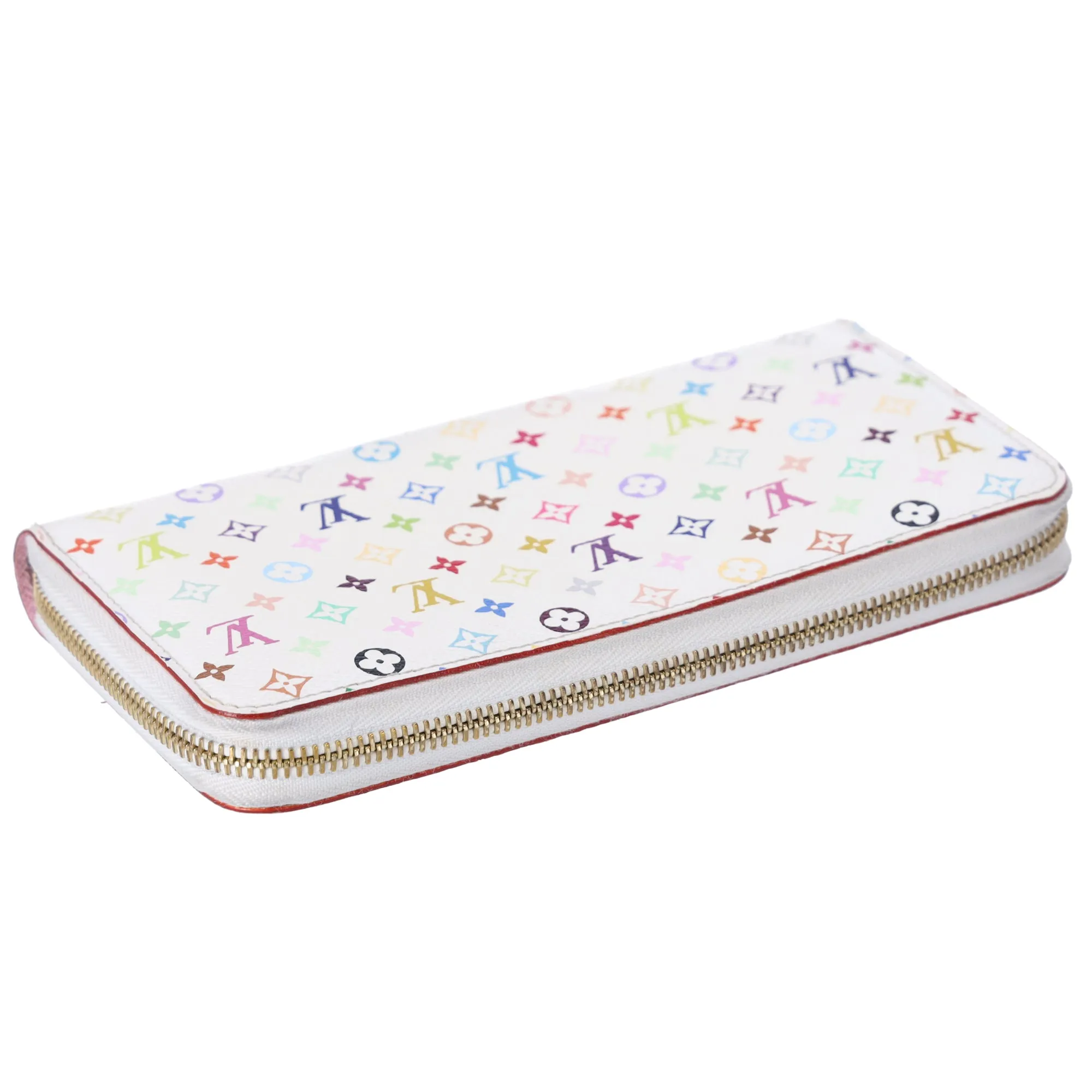 Louis Vuitton x Murakami Zippy Wallet Monogram Multicolor M60241 Pink sold by Gaby's Bags product image thumbnail 3