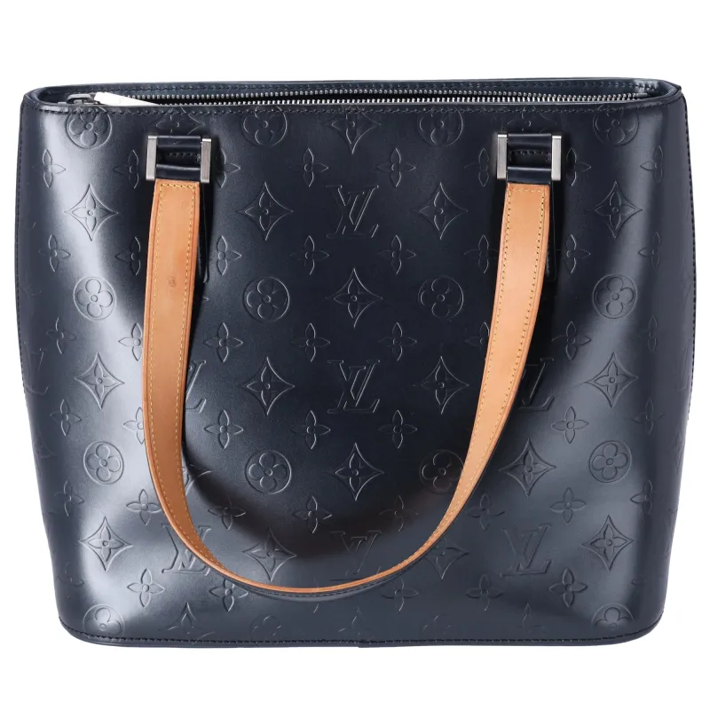 Louis Vuitton Stockton Monogram Mat Tote Bag M55112 sold by Gaby's Bags