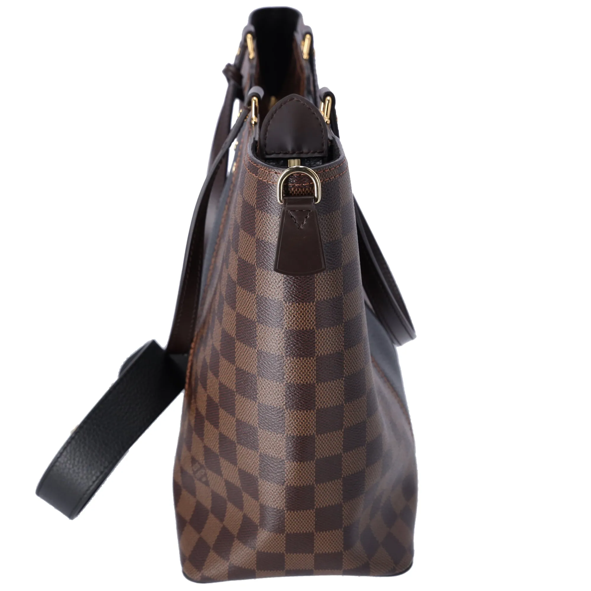 Louis Vuitton Jersey Tote Damier Ebene Shoulder Bag N44023 Brown Black sold by Gaby's Bags product image thumbnail 2