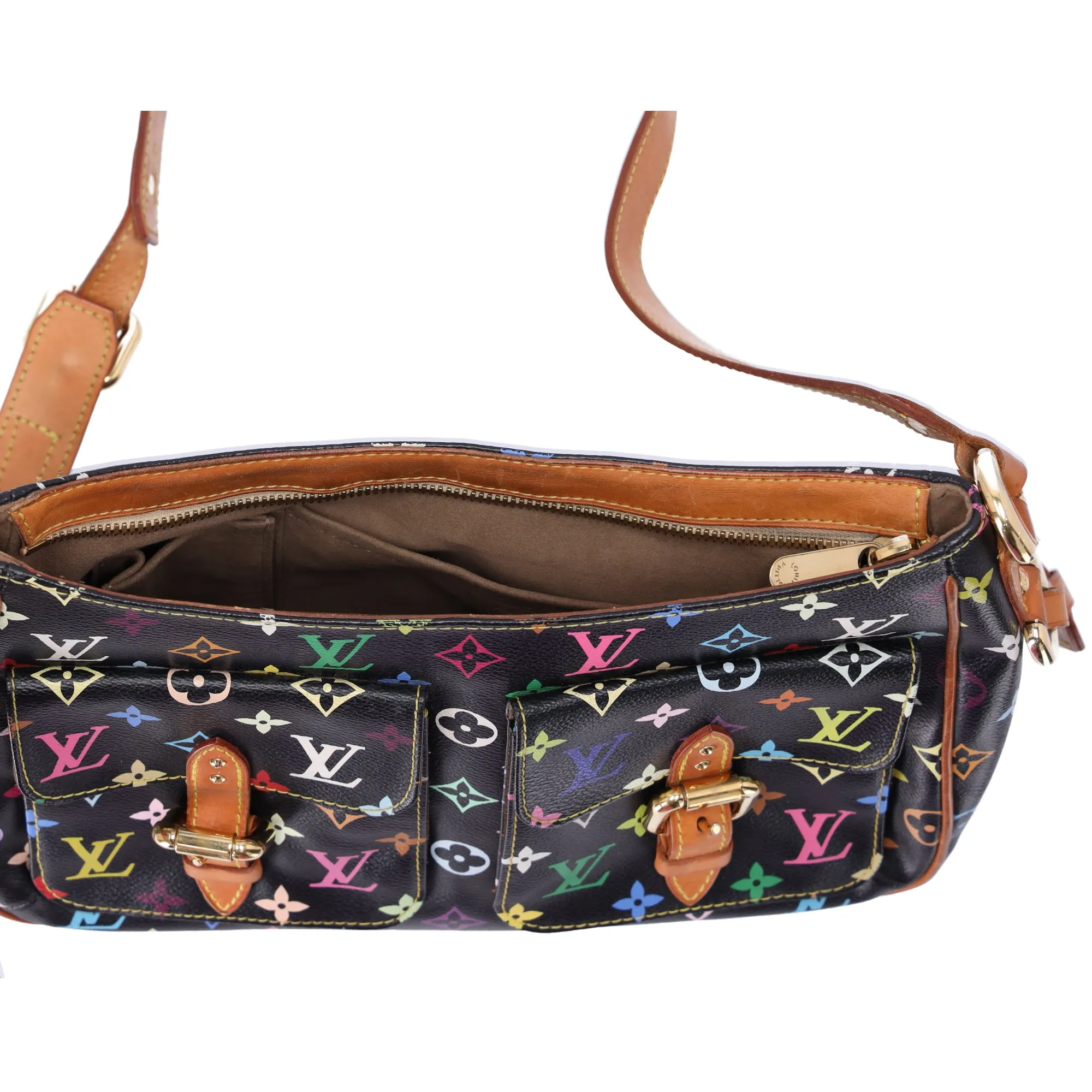 Louis Vuitton x Murakami Lodge GM Monogram Multicolor Shoulder Bag M40052 sold by Gaby's Bags product image thumbnail 5