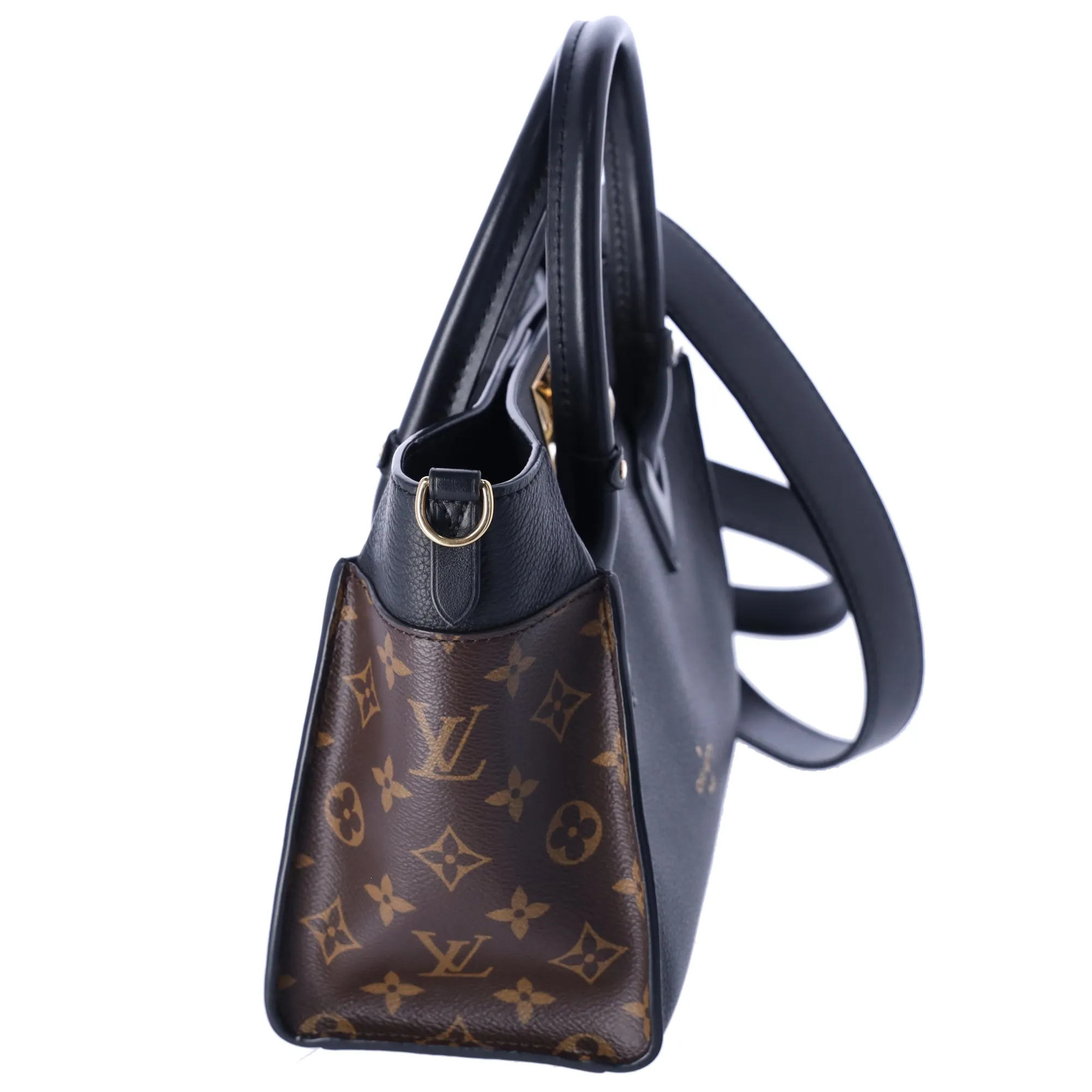 Louis Vuitton On My Side PM Monogram Tote Bag M57728 Brown Black sold by Gaby's Bags product image thumbnail 2