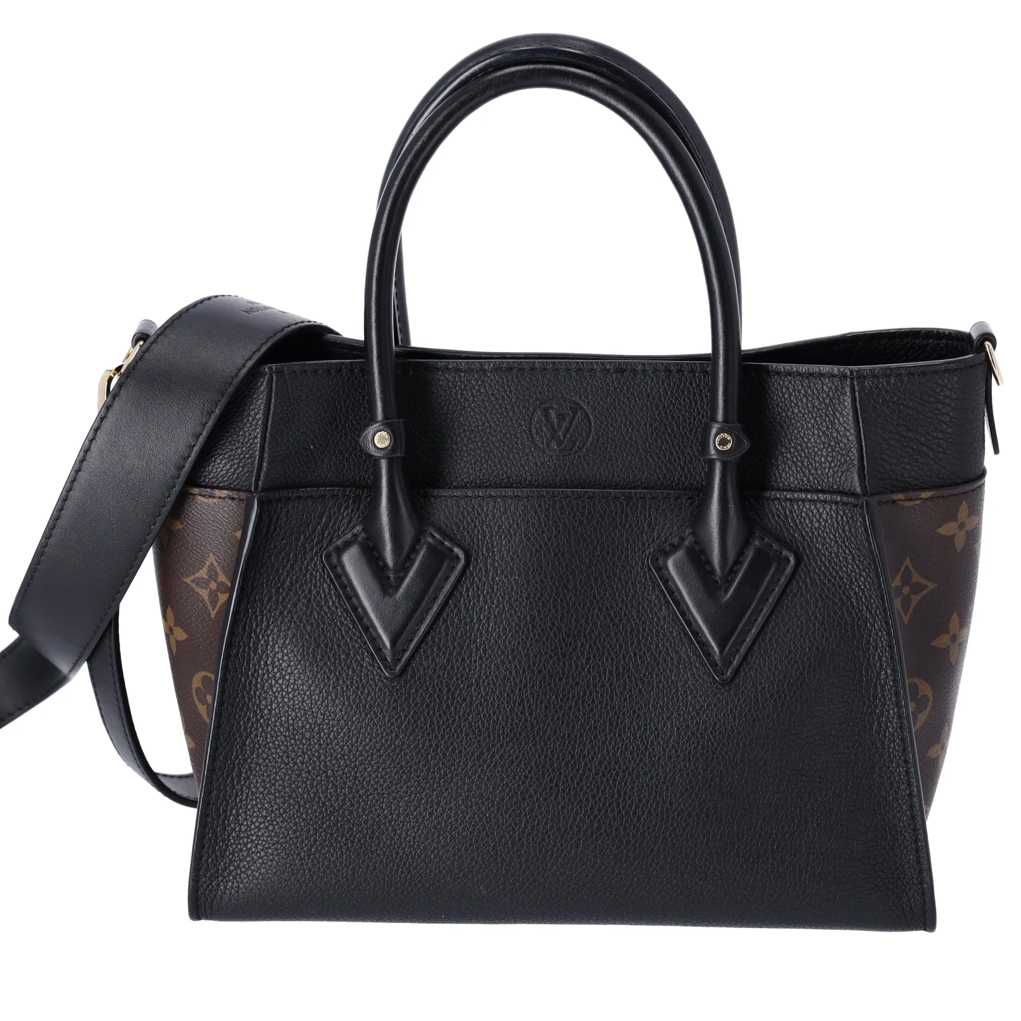 Louis Vuitton On My Side PM Monogram Tote Bag M57728 Brown Black sold by Gaby's Bags product image thumbnail 3