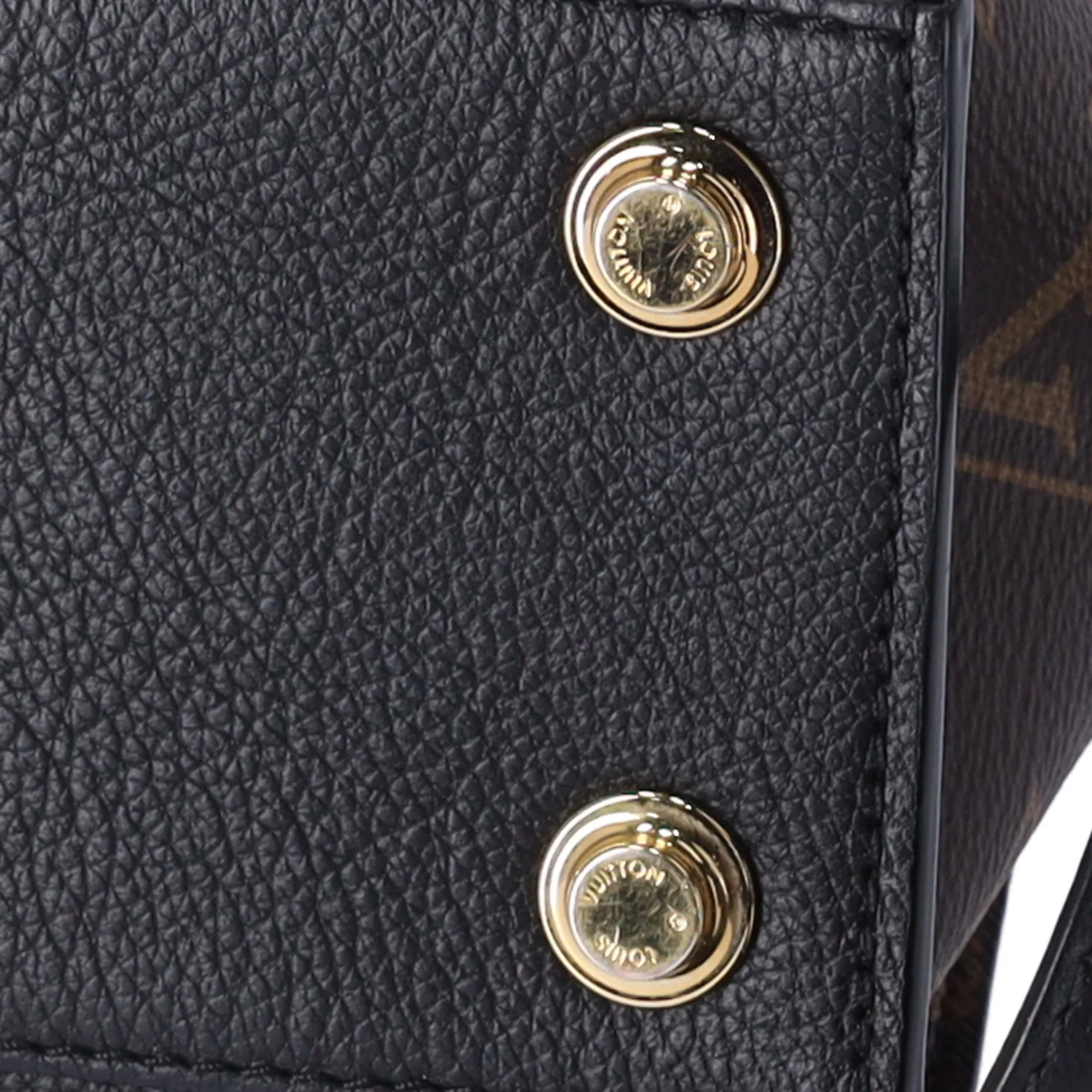 Louis Vuitton On My Side PM Monogram Tote Bag M57728 Brown Black sold by Gaby's Bags product image thumbnail 4