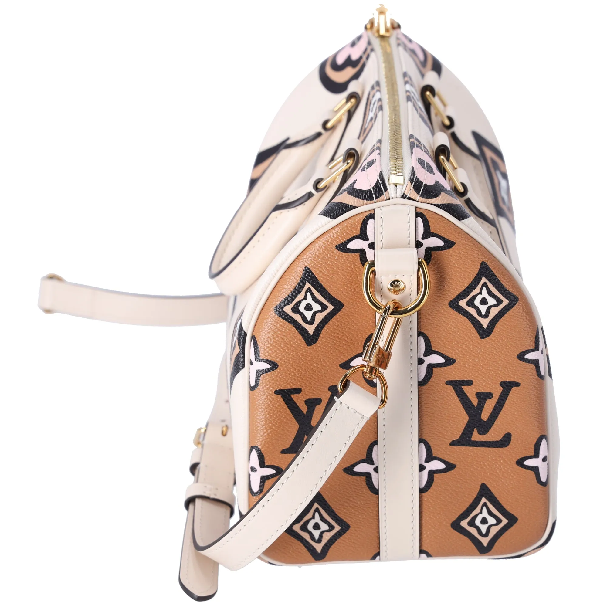 Louis Vuitton Speedy Bandouliere 25 Duffle Wild at Heart Giant Monogram sold by Gaby's Bags product image thumbnail 3